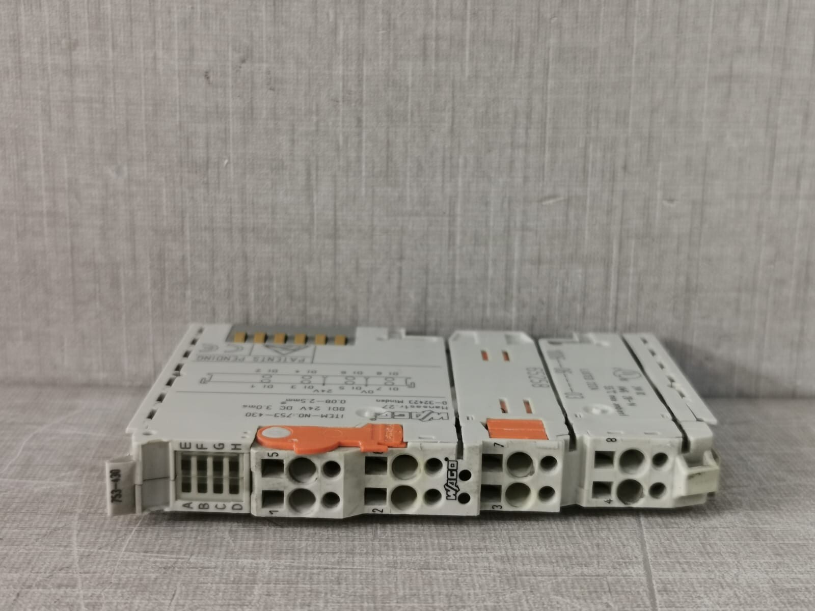 Wago WAGO-753 WAGO 753-430 8 CHANNEL ANALOG INPUT MODULE 3