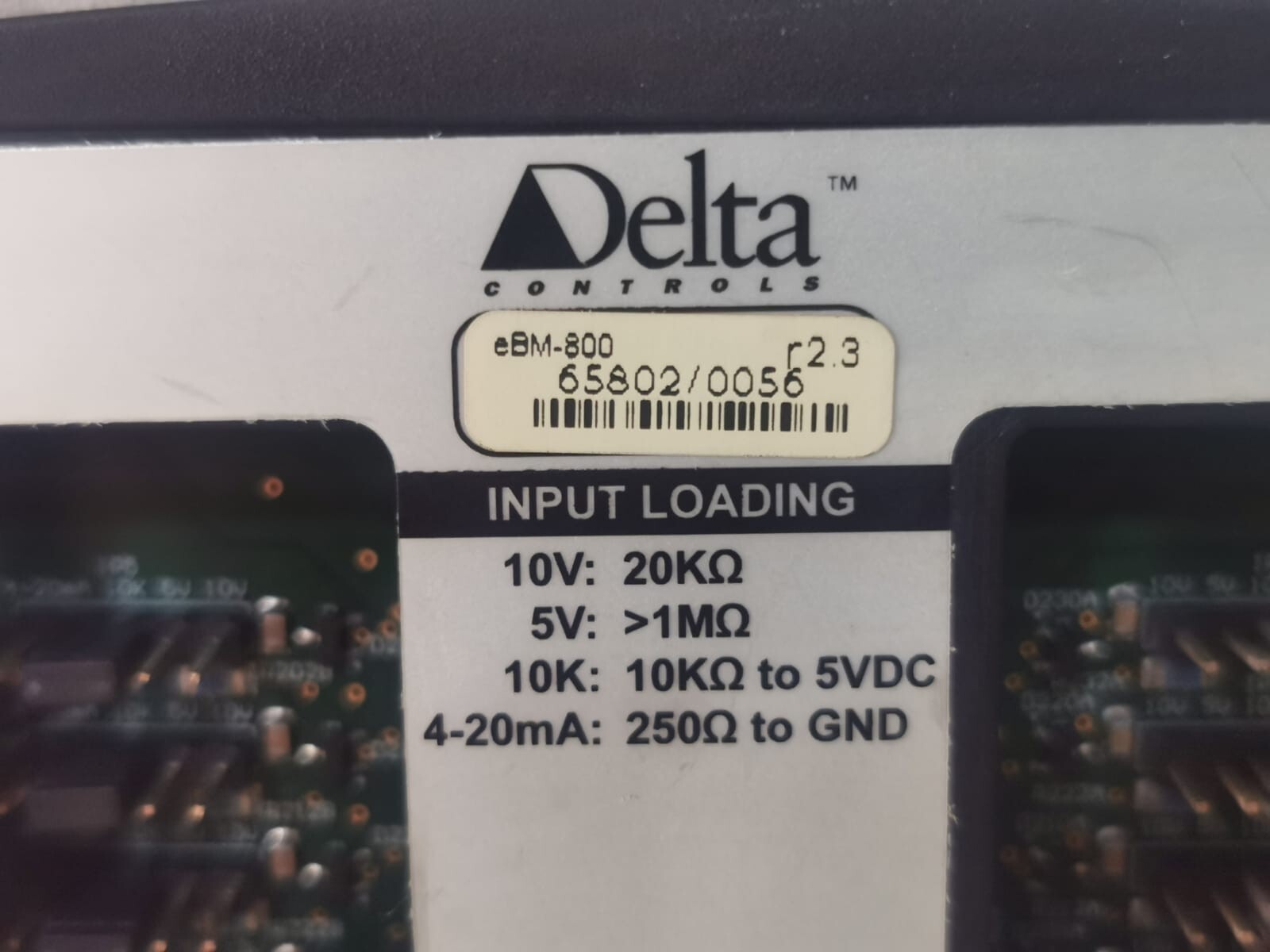 DELTA CONTROLS eBM-800 DELTA CONTROLS eBM-800 R2.3 enteliBUS I/O MODULES 3
