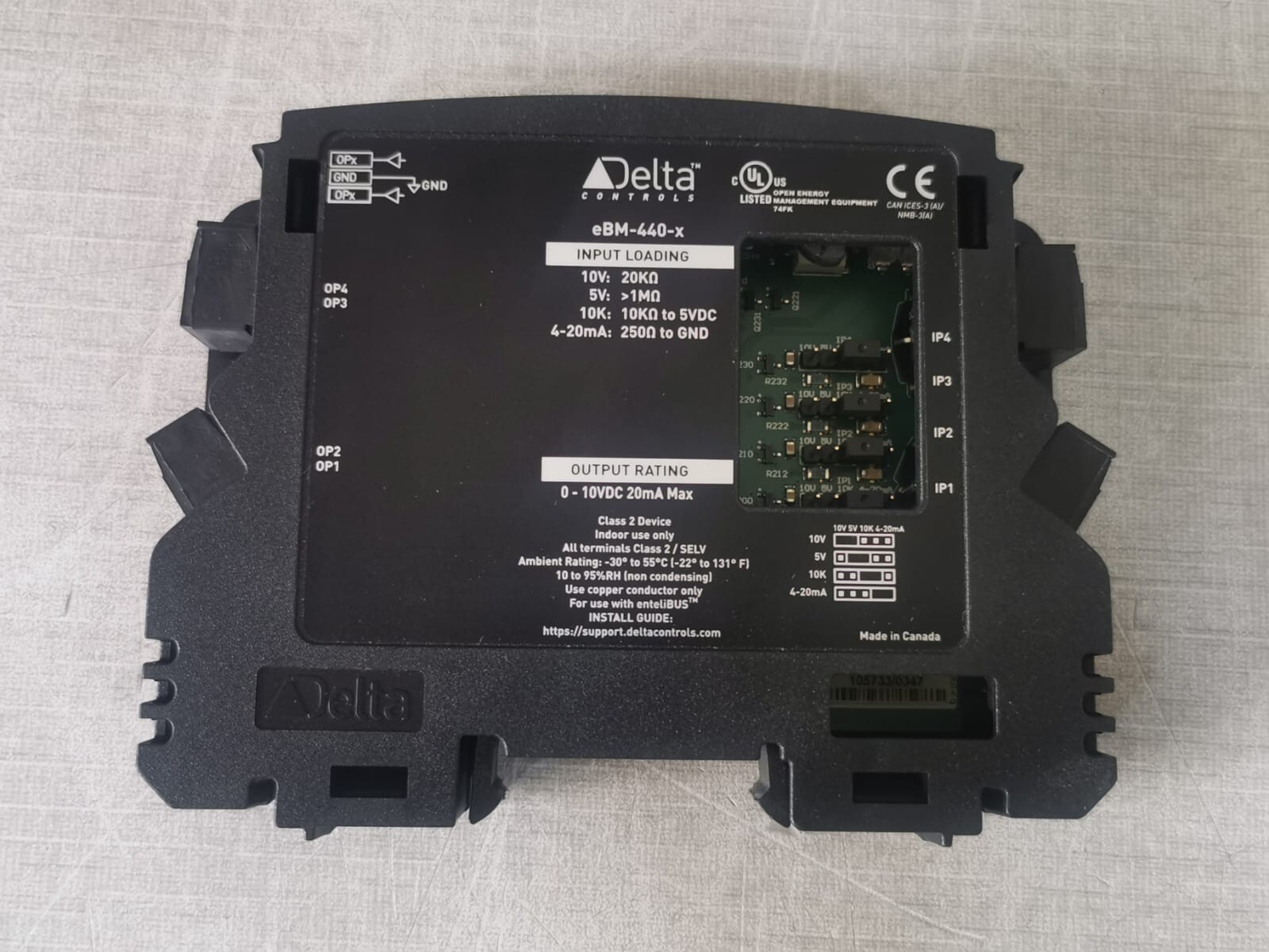 Delta Controls 375601 Delta Controls eBM-440-M EarthRight Entelibus 375601 5