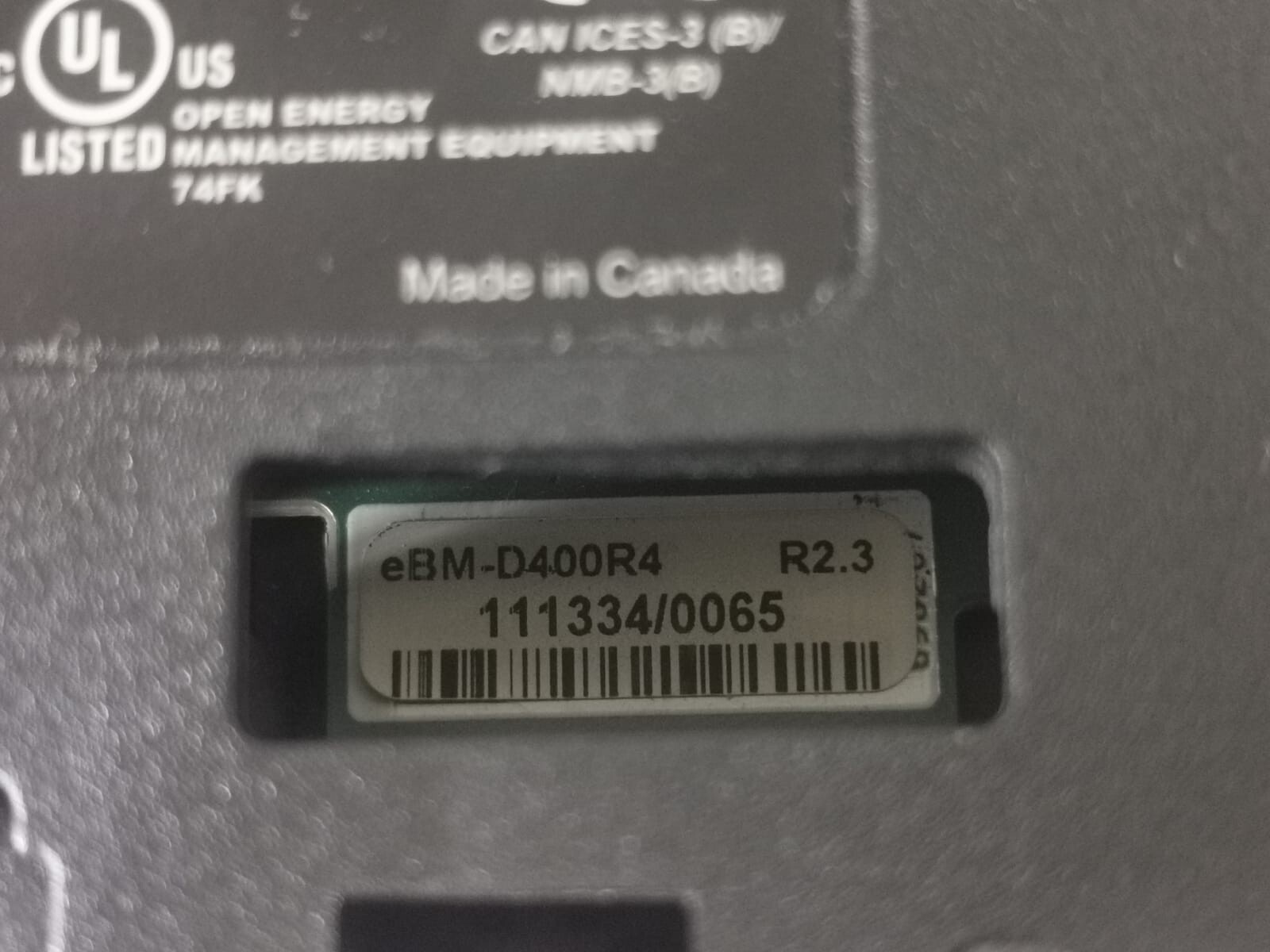 Delta Controls eBM-D400R4 Delta Controls eBM-D400R4 EarthRight Entelibus 3