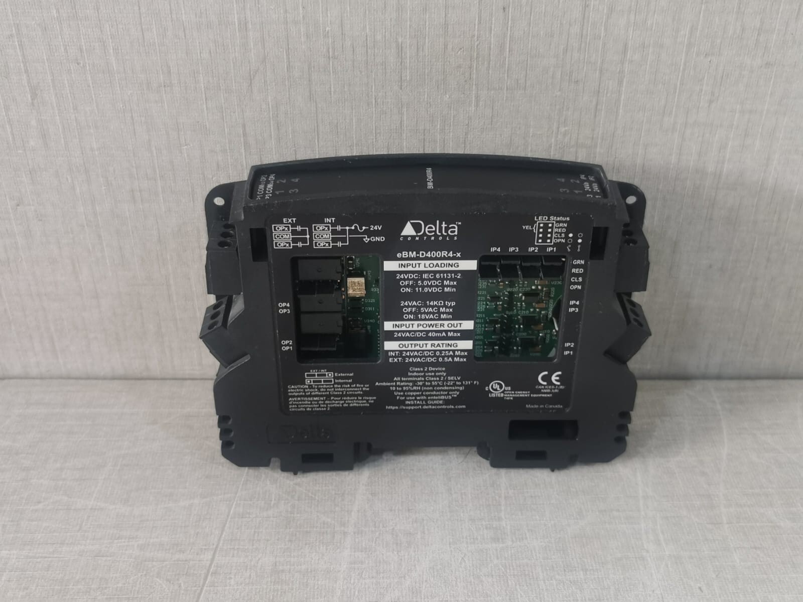 Delta Controls eBM-D400R4 Delta Controls eBM-D400R4 EarthRight Entelibus 5