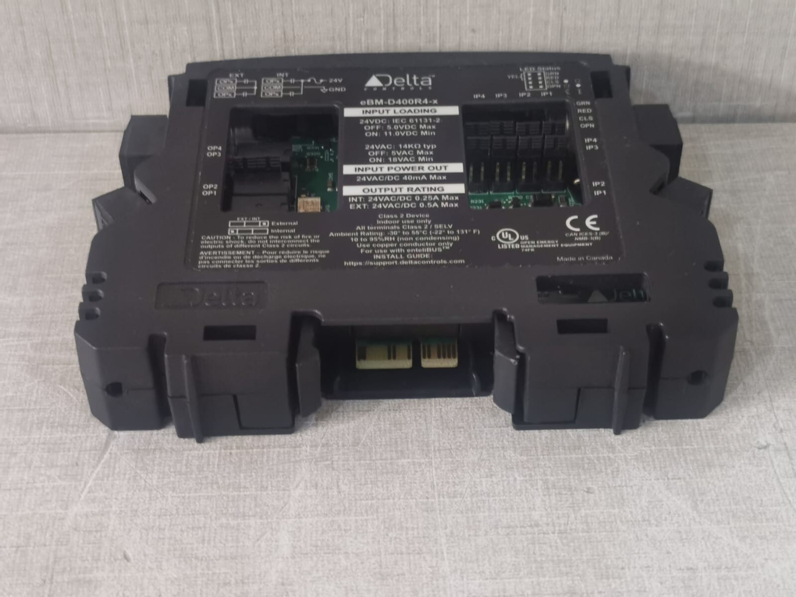 Delta Controls eBM-D400R4 Delta Controls eBM-D400R4 EarthRight Entelibus 10
