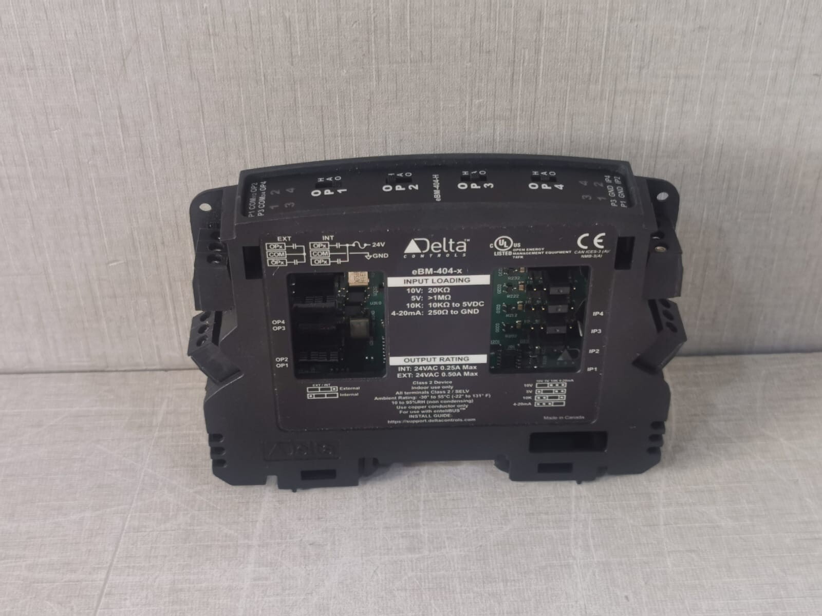 Delta Controls eBM-404-H Delta Controls eBM-404-H EarthRight Entelibus 5
