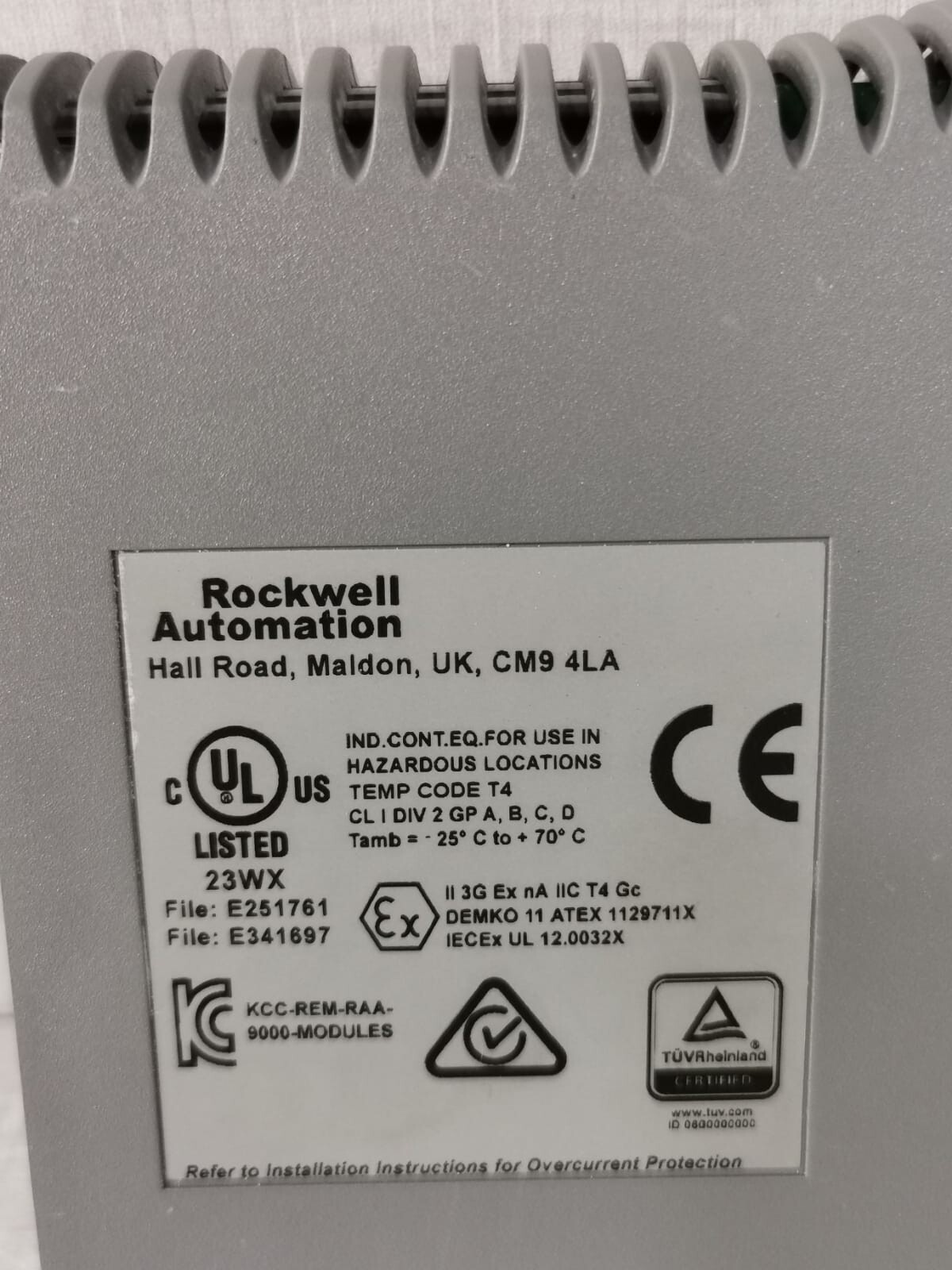 Rockwell T9451 ROCKWELL AUTOMATION AADVANCE 9451 DO DIGITAL OUTPUT MODULE 24VDC,8 CHANNEL T9451 6