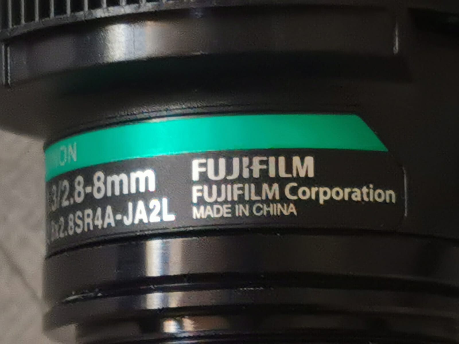 Fujifilm YV2.8x2.8SR4A-JA2L FUJIFILM Fujinon 1:1.3/2.8-8mm Lens YV2.8x2.8SR4A-JA2L 4