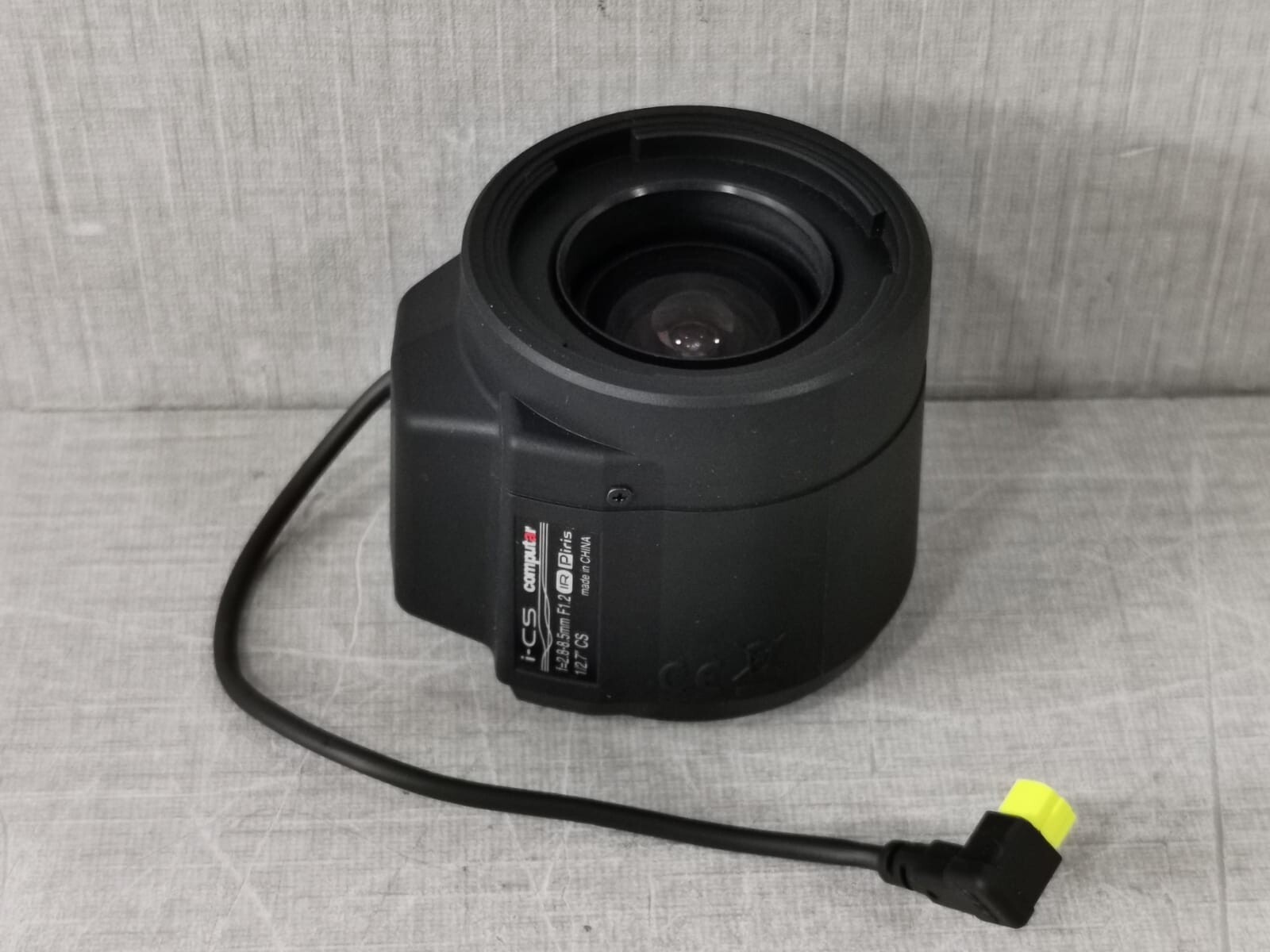 I-CS COMPUTAR LENS F-2.8-8.5MM F1.2 IR PIRIS 1/2.7"CS