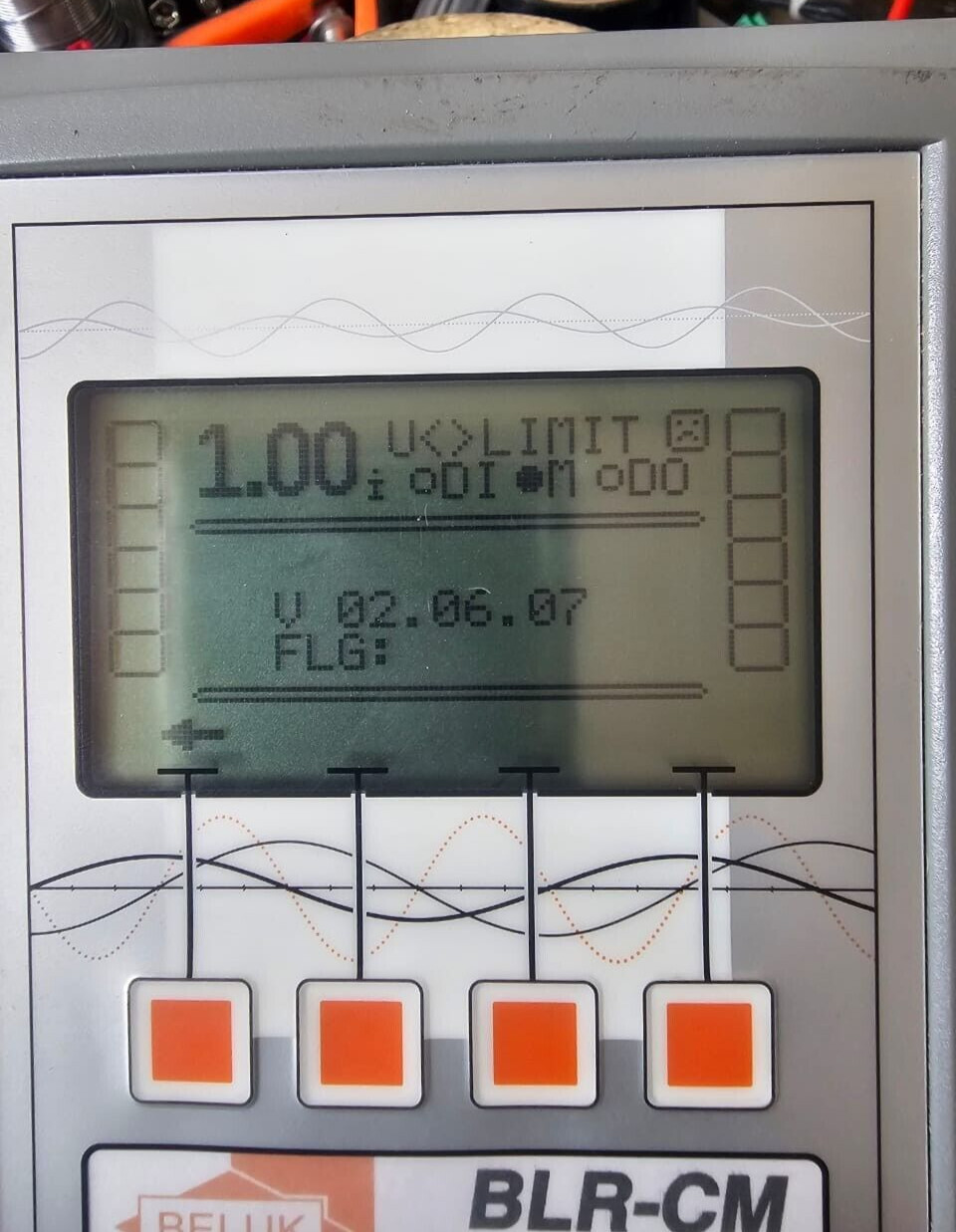 Beluk BLR-CM BELUK BLR-CM 06R BLINDLEISTUNGSREGLER POWER FACTOR CONTROL RELAY 3