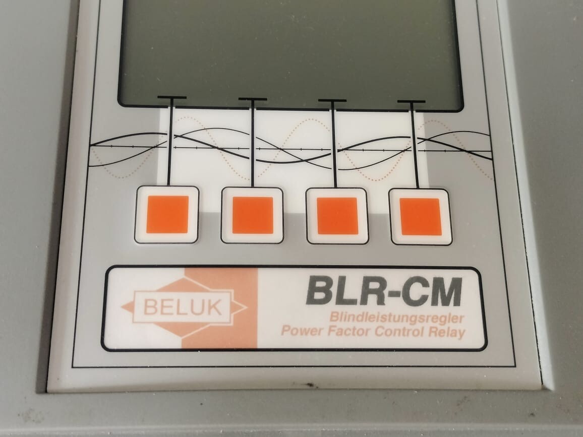 Beluk BLR-CM BELUK BLR-CM 06R BLINDLEISTUNGSREGLER POWER FACTOR CONTROL RELAY 5