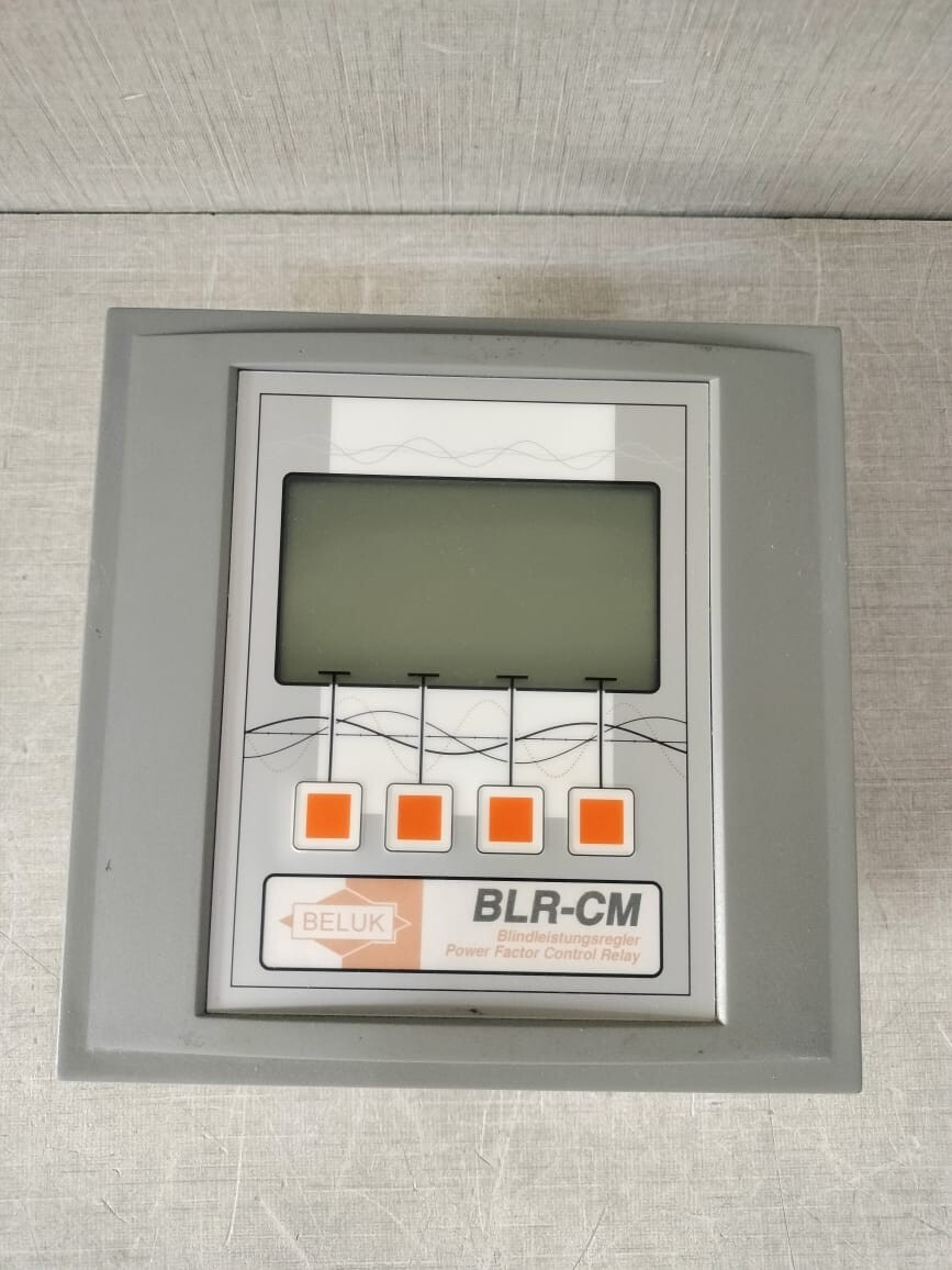 Beluk BLR-CM BELUK BLR-CM 06R BLINDLEISTUNGSREGLER POWER FACTOR CONTROL RELAY 6