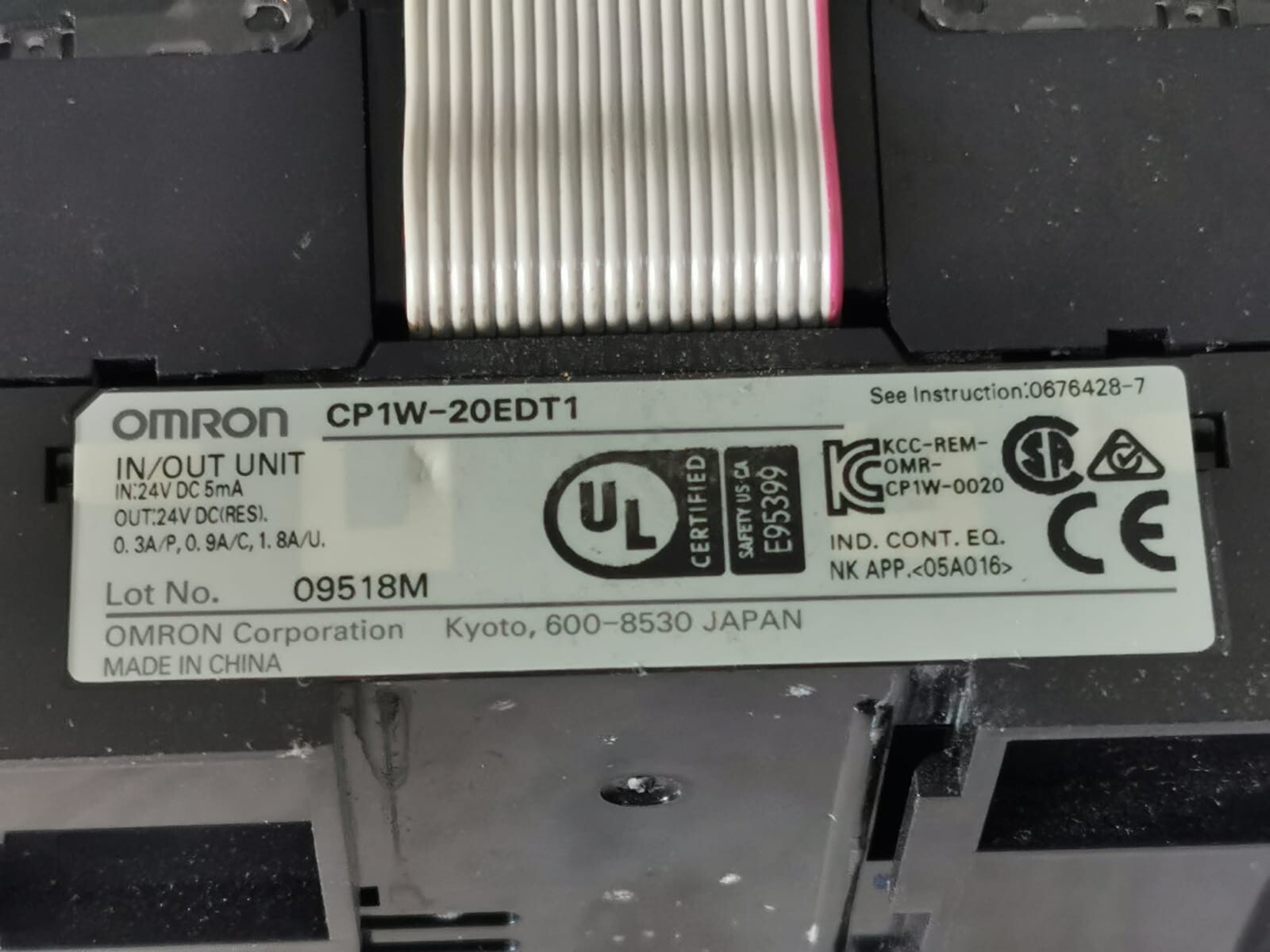 Omron CP1L-EM40DT1-D + CP1W-20EDT1 + CP1W-AD041 Omron CP1L EM40DT1 D + CP1W 20EDT1 + CP1W AD041 Sysmac CP1L EM40DT1 D Controller + CP1W 20EDT1 + CP1W AD041 I/O Module 5