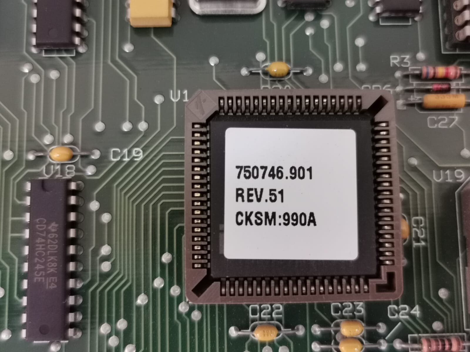 Siemens SCH 750846 REV.A Siemens 750840 902 Rev.h /SCH 750846 Rev.a Auxiliary Industrial Board 6
