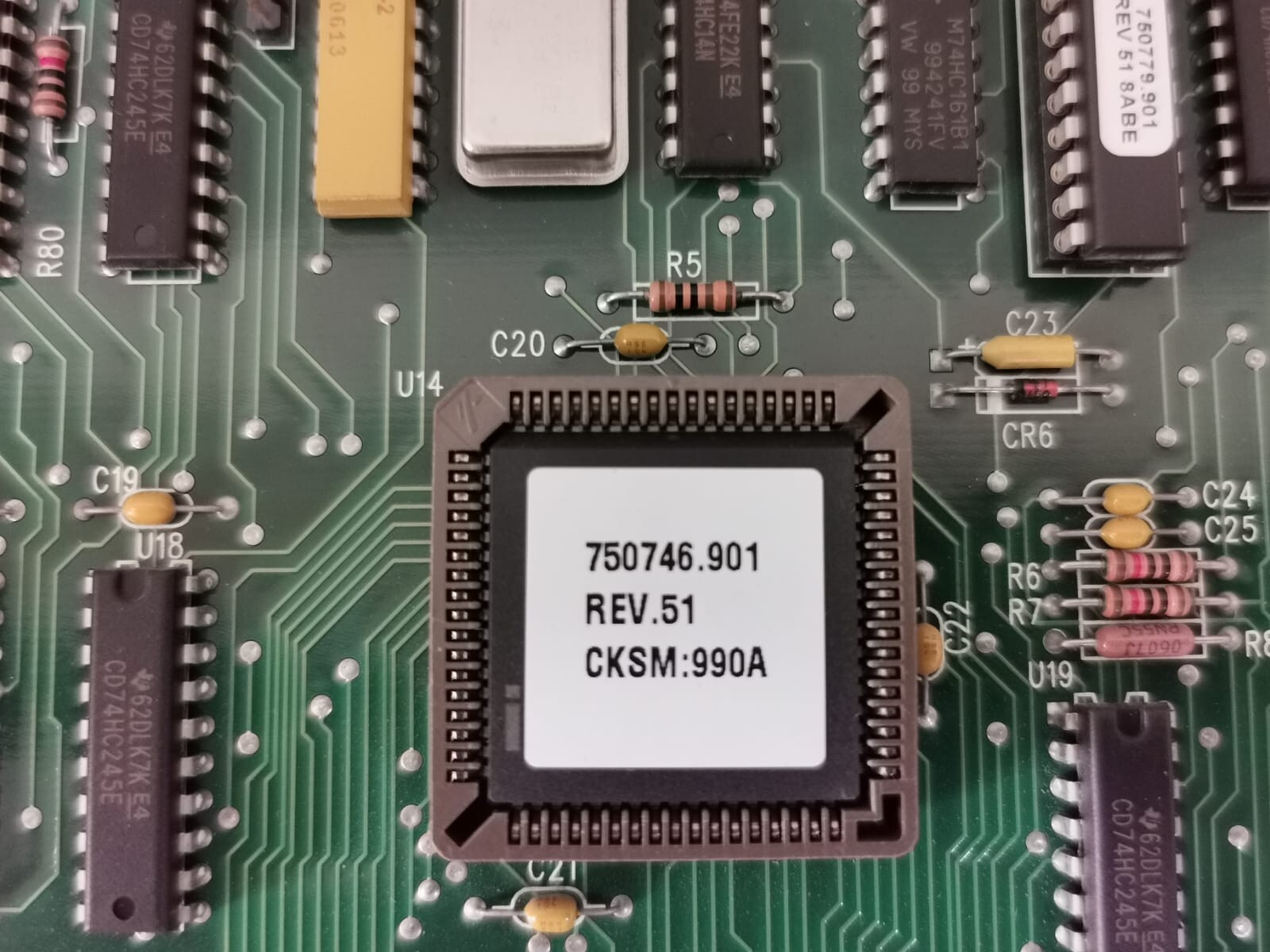 Siemens SCH 751866 REV.F SIEMENS 751860.905 REV.N /SCH 751866 REV.F CUVETTE CONTROL BOARD 6