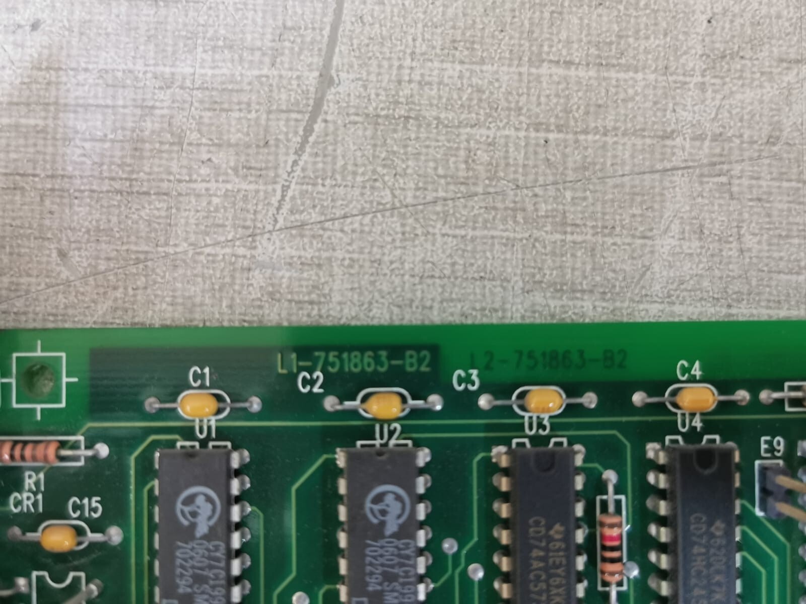Siemens SCH 751866 REV.F SIEMENS 751860.905 REV.N /SCH 751866 REV.F CUVETTE CONTROL BOARD 7