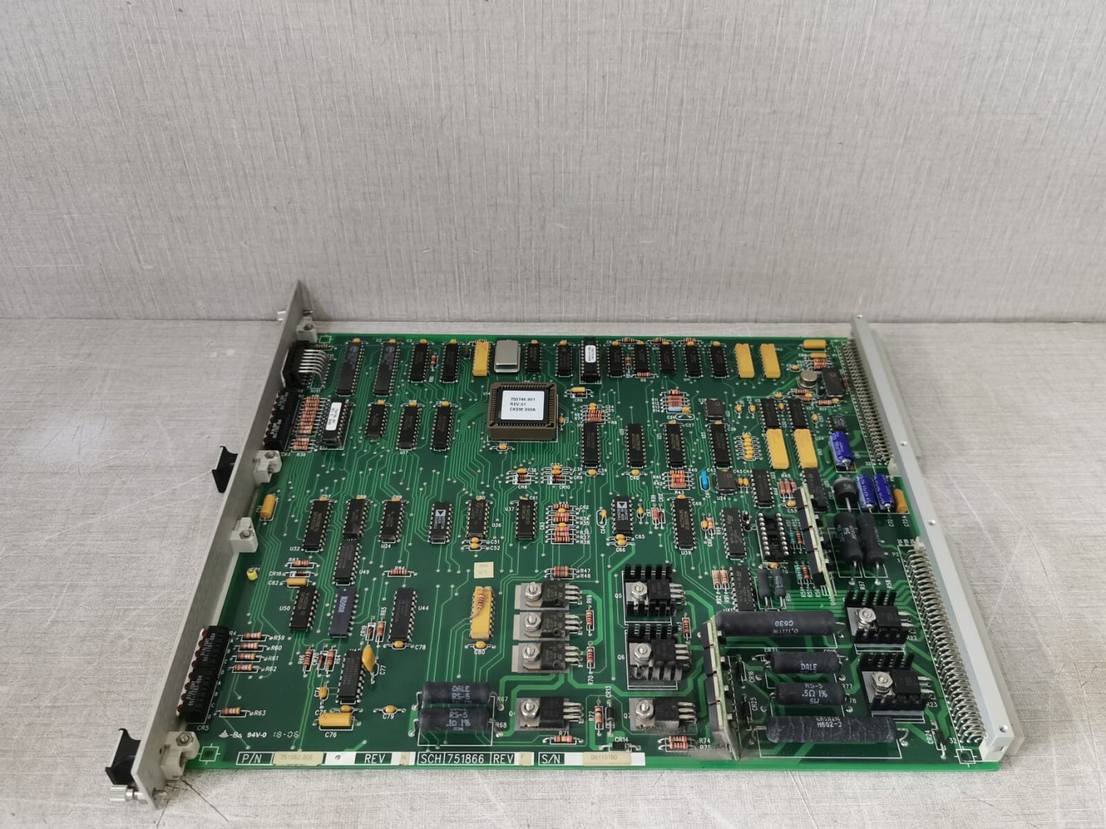 Siemens SCH 751866 REV.F SIEMENS 751860.905 REV.N /SCH 751866 REV.F CUVETTE CONTROL BOARD 8