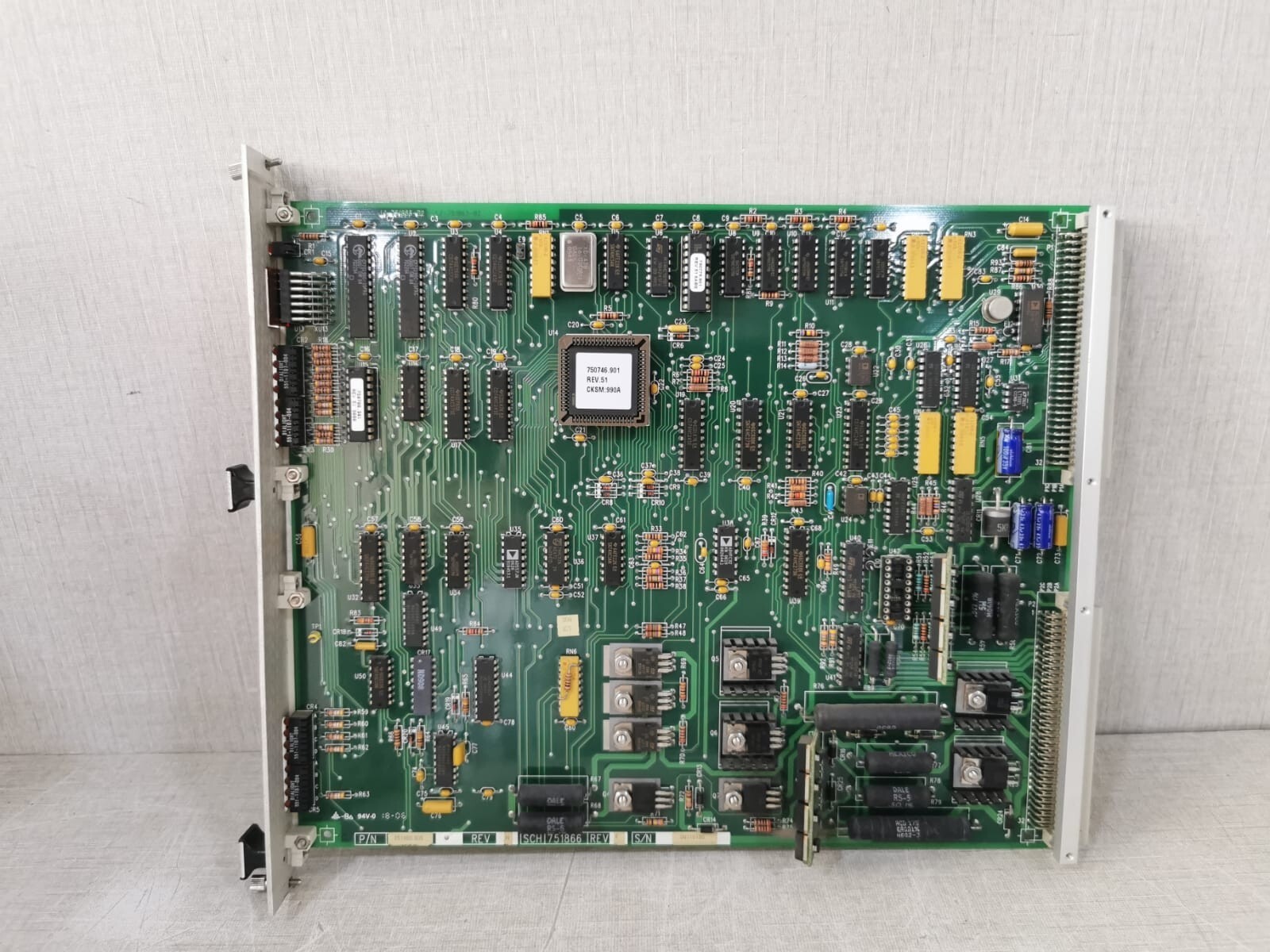 SIEMENS 751860.905 REV.N /SCH 751866 REV.F CUVETTE CONTROL BOARD