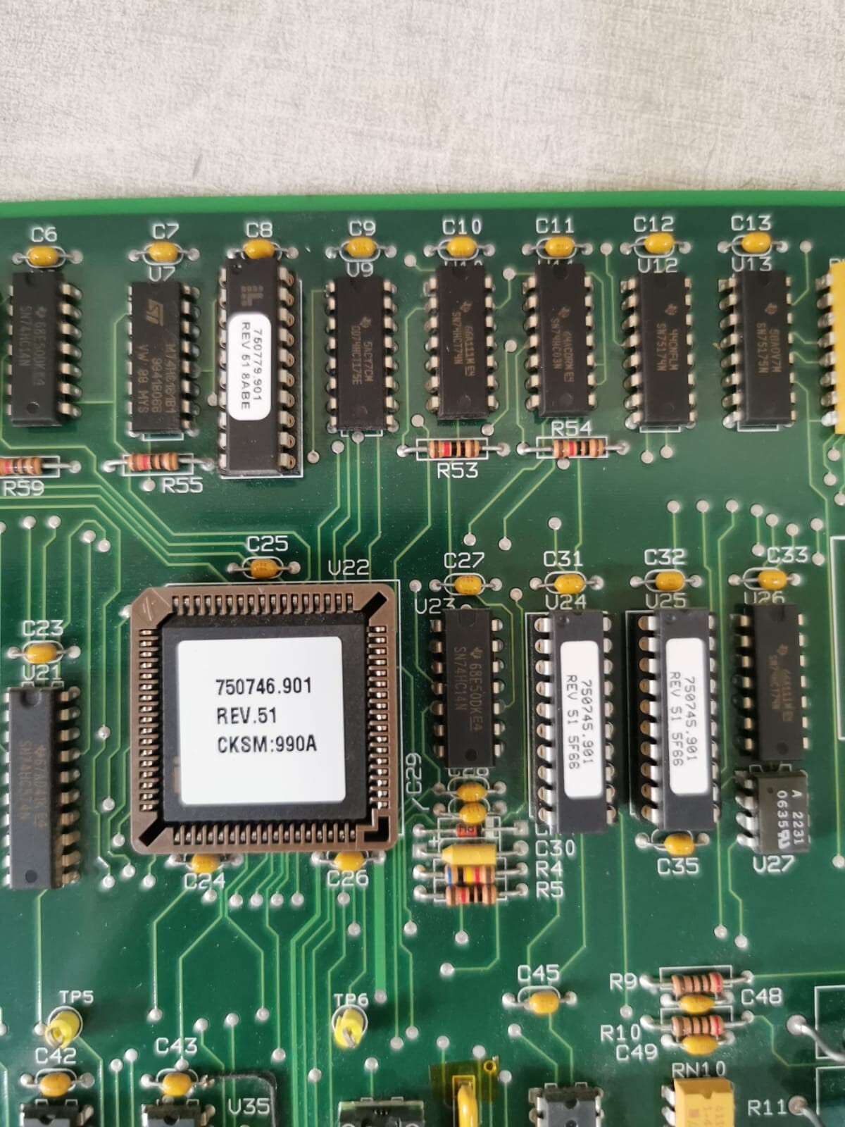 Siemens SCH 750836 REV.D SIEMENS 750830-903 REV.S /SCH 750836 REV.D PHOTOMETER CONTROL BOARD 7