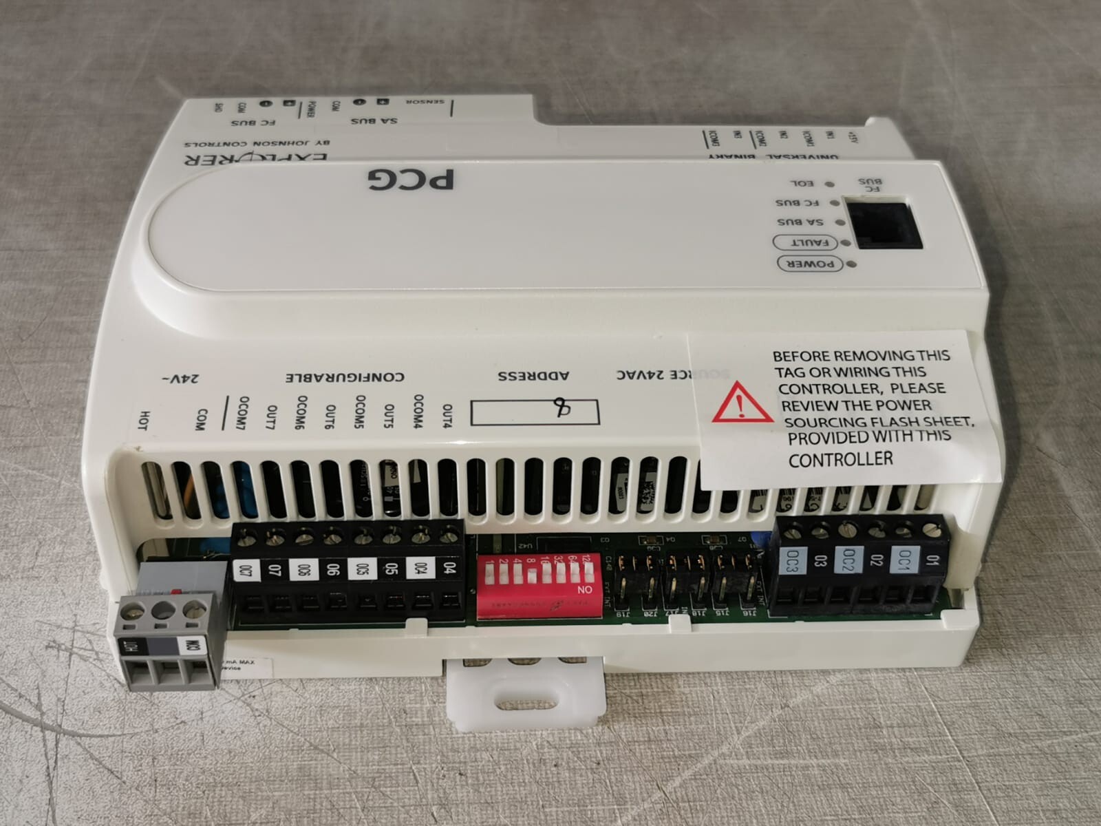 Johnson Controls FX-PCG1611-1 PCG1611 Johnson Controls FX-PCG1611-1 Programmable Controller 6