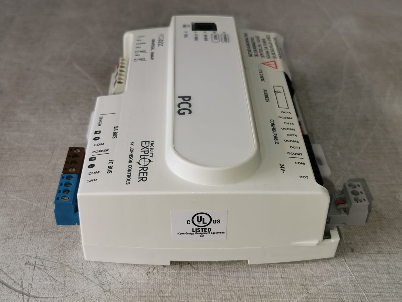 Johnson Controls FX-PCG1611-1 PCG1611 Johnson Controls FX-PCG1611-1 Programmable Controller 8