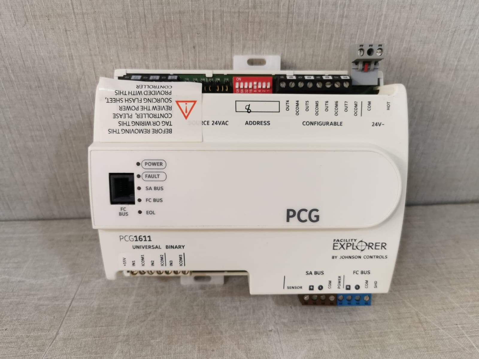 G1611 Johnson Controls FX-PCG1611-1 Programmable Controller