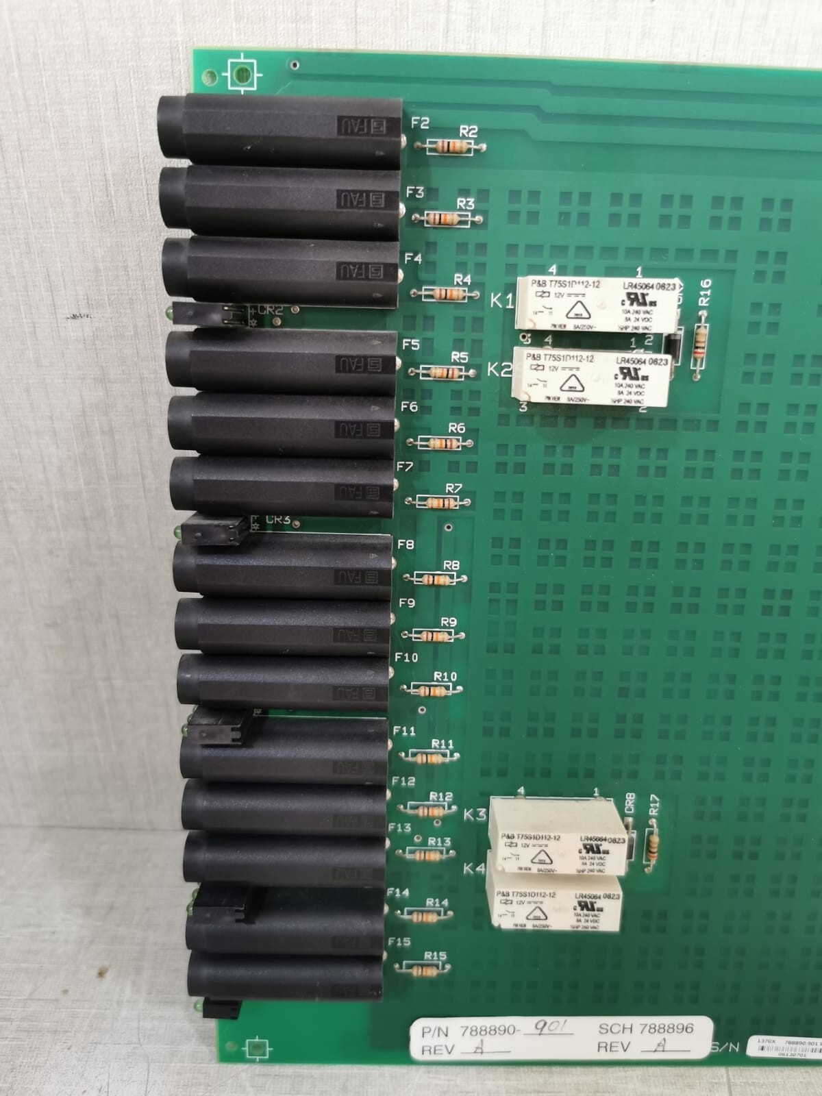 Siemens SCH 788896 REV.A SIEMENS 788890-901 REV.A /SCH 788896 REV.A MOTOR CONTROL BOARD 3