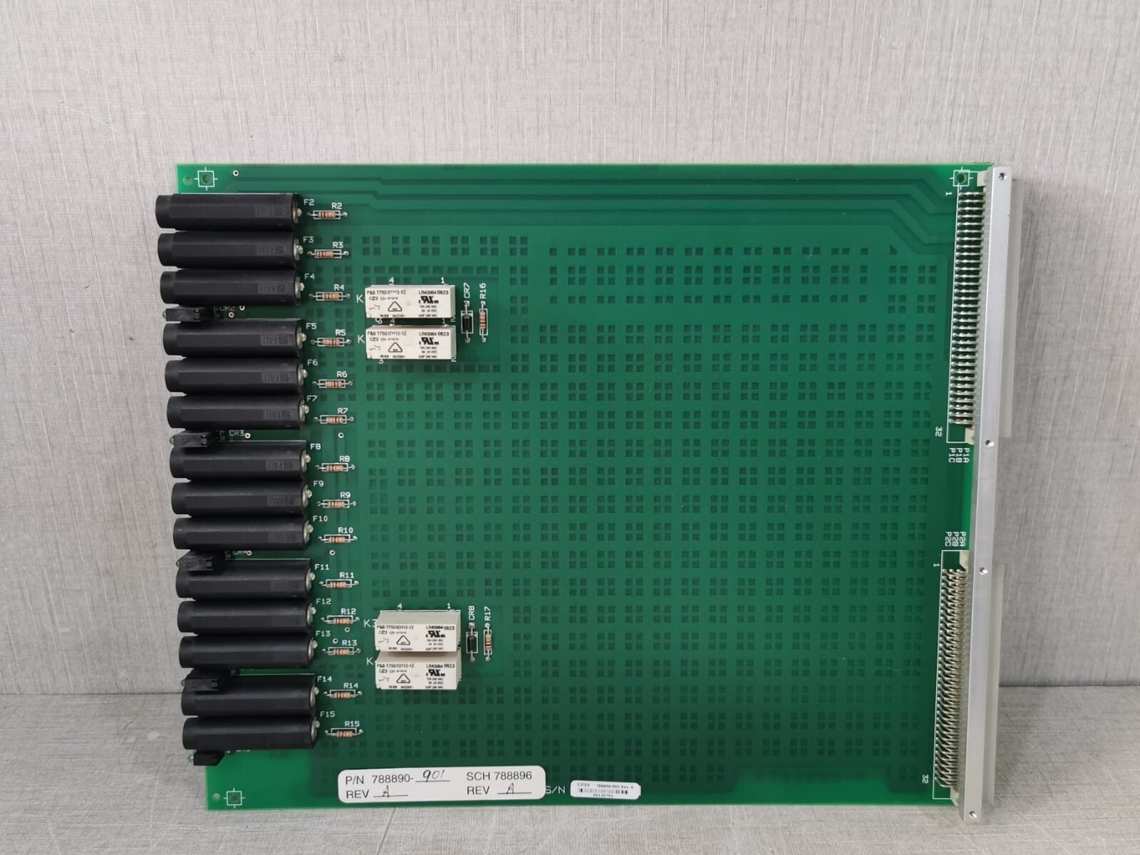 SIEMENS 788890-901 REV.A /SCH 788896 REV.A MOTOR CONTROL BOARD