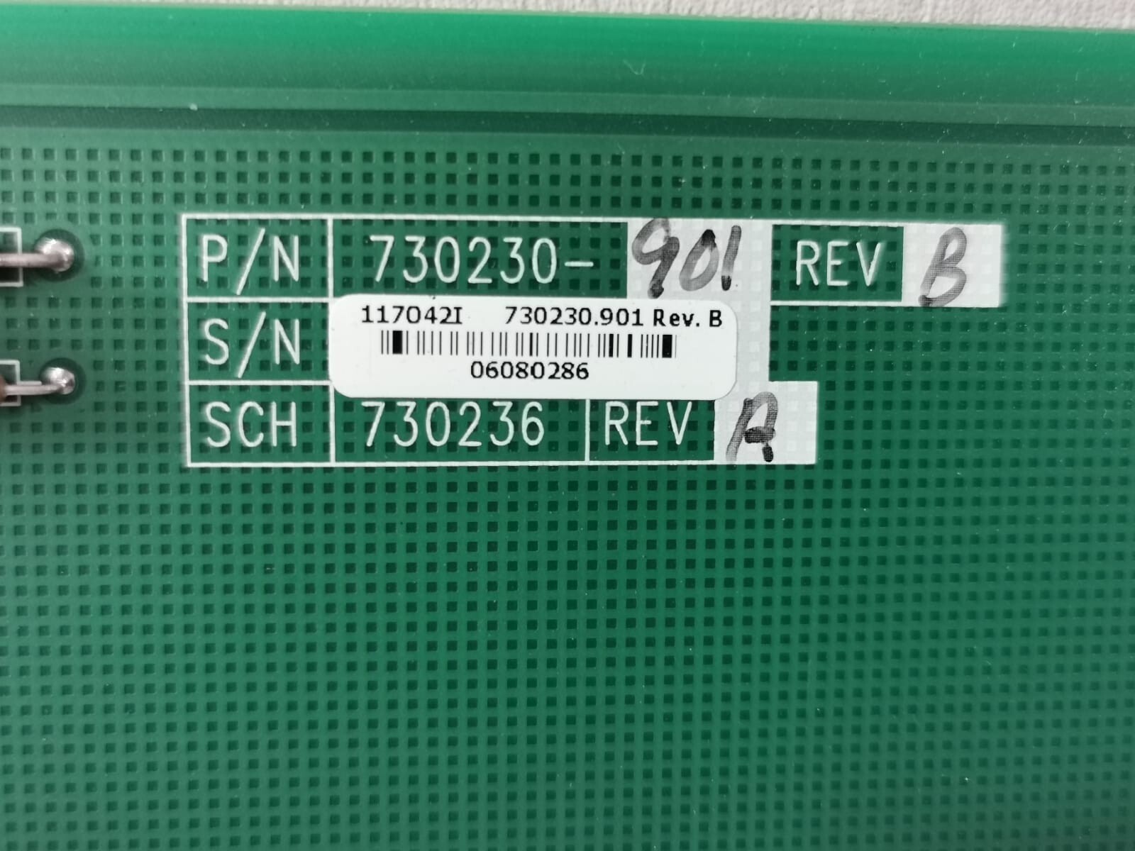 Siemens SCH 730236 REV.A SIEMENS 730230-901 REV.B /SCH 730236 REV.A CIRCUIT BOARD 2