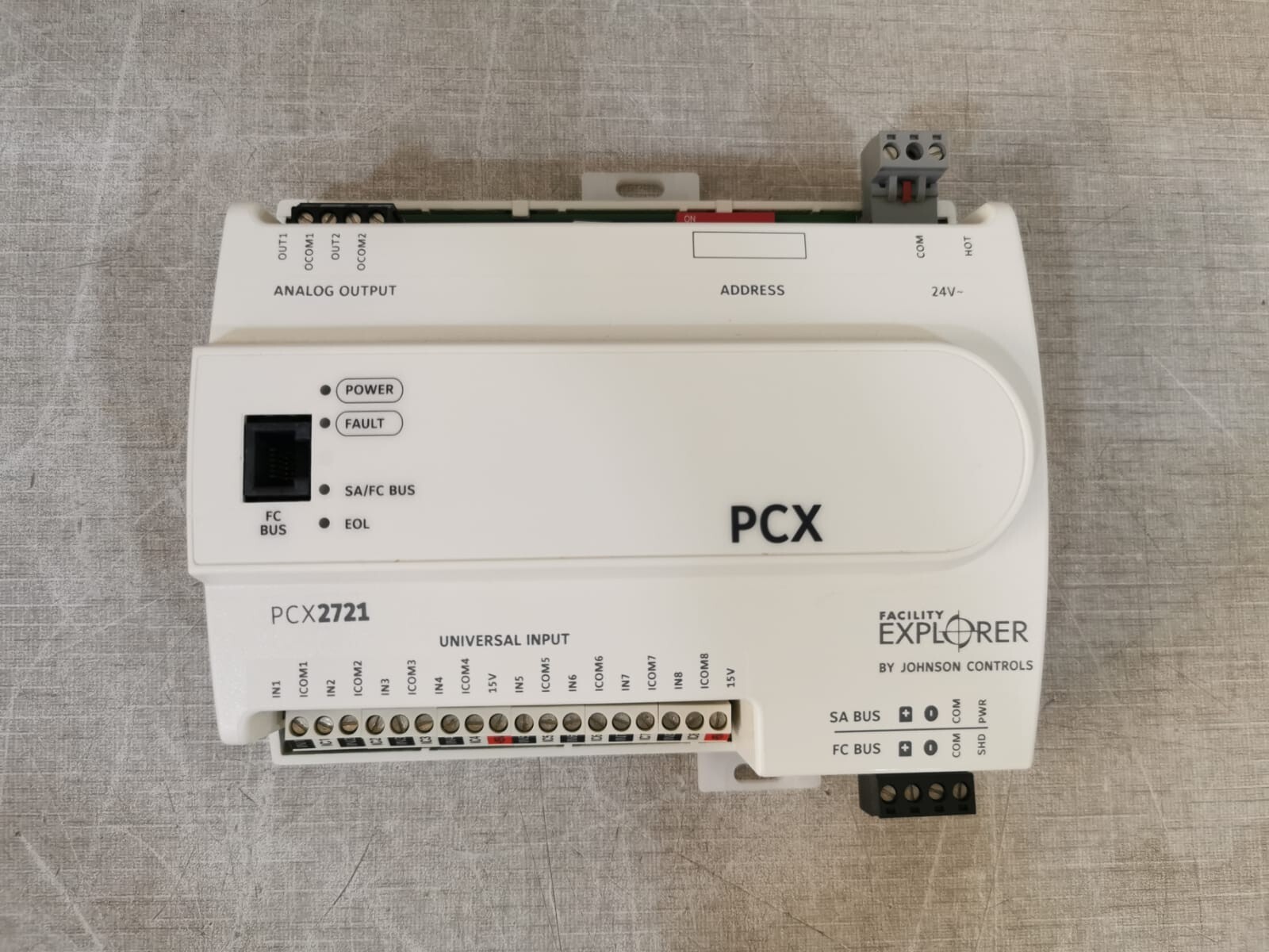 Johnson Controls FX-PCX2721-0 PCX2721 JOHNSON CONTROLS FX-PCX2721-0 Expansion I/O Module 4