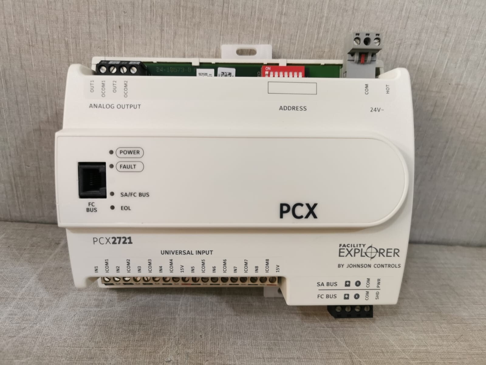 X2721 JOHNSON CONTROLS FX-PCX2721-0 Expansion I/O Module