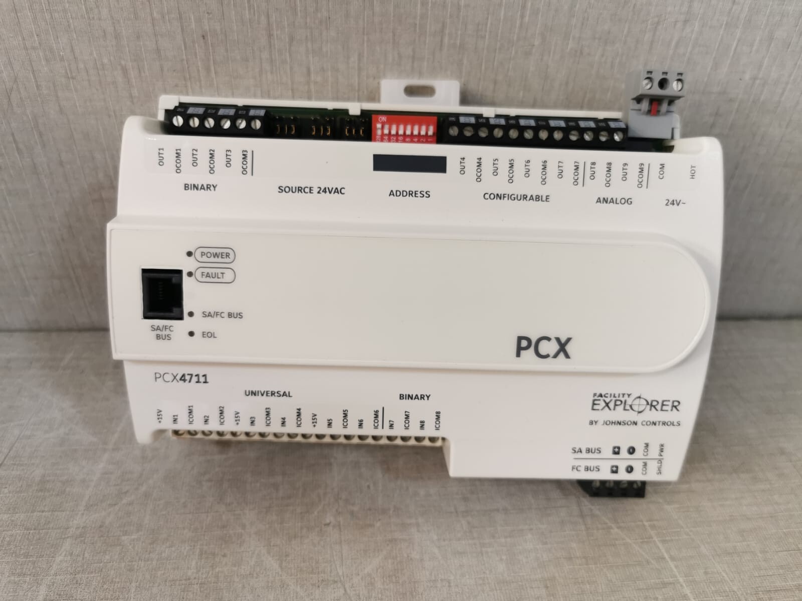 Johnson Controls FX-PCX4711-0 PCX4711 JOHNSON CONTROLS FX-PCX4711-0 Programmable Controller 5