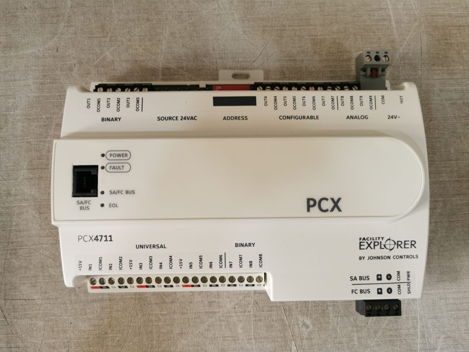 Johnson Controls FX-PCX4711-0 PCX4711 JOHNSON CONTROLS FX-PCX4711-0 Programmable Controller 6