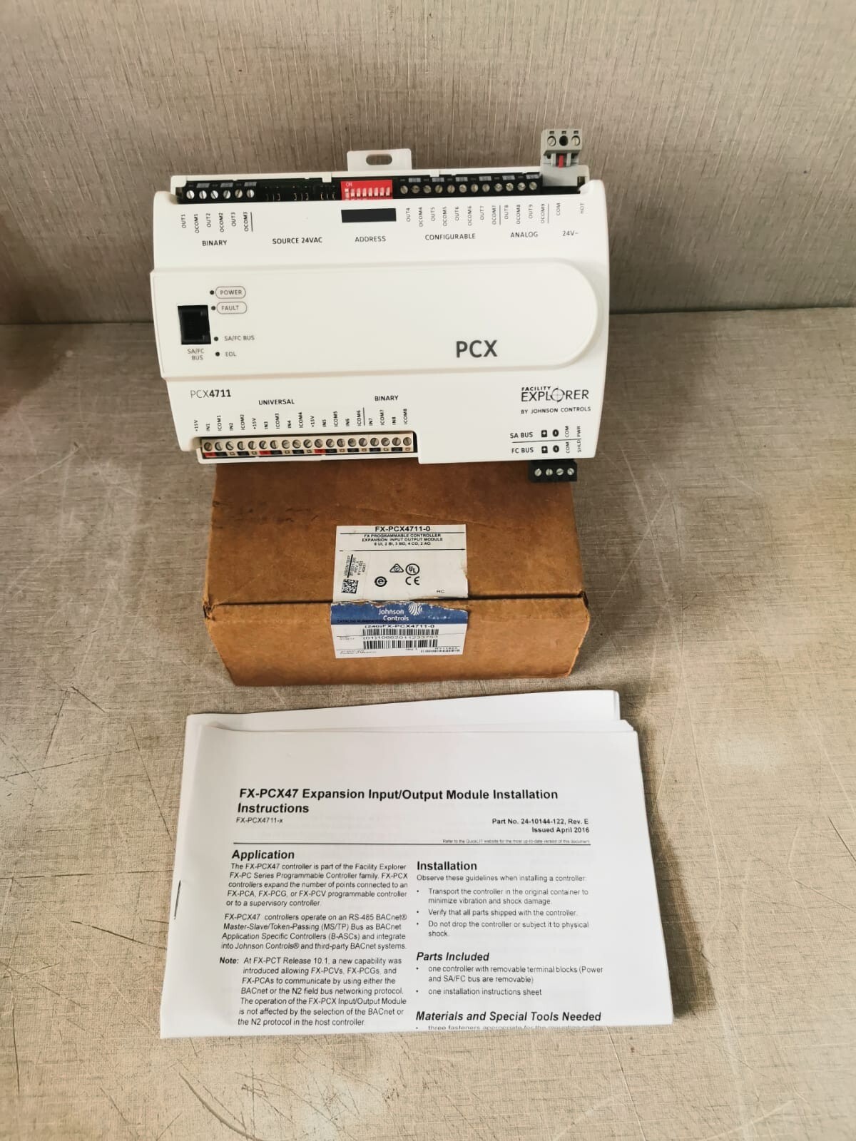 X4711 JOHNSON CONTROLS FX-PCX4711-0 Programmable Controller