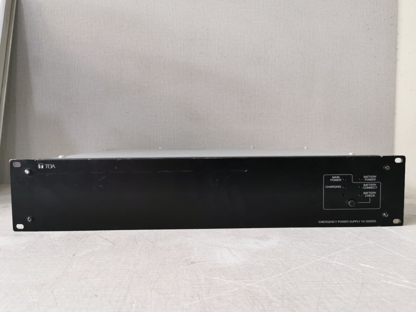 TOA CORPORATION VX-2000DS TOA VX-2000DS EMERGENCY POWER SUPPLY 4