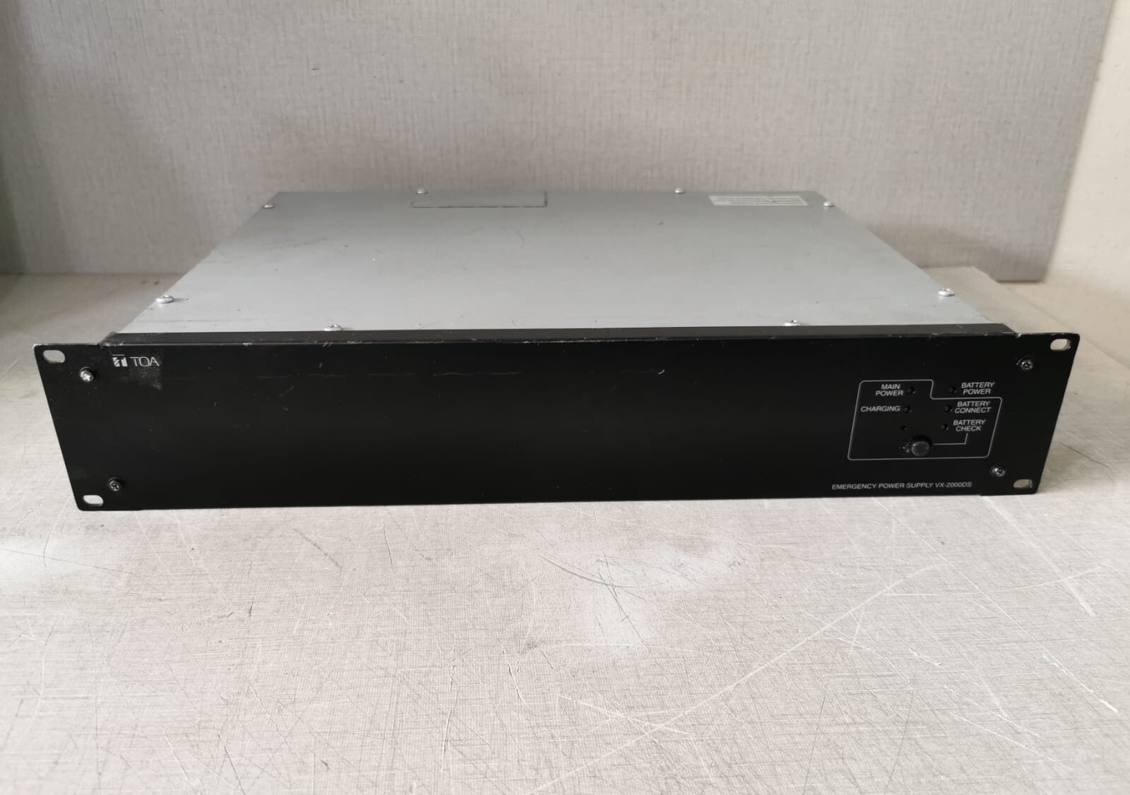 TOA VX-2000DS EMERGENCY POWER SUPPLY