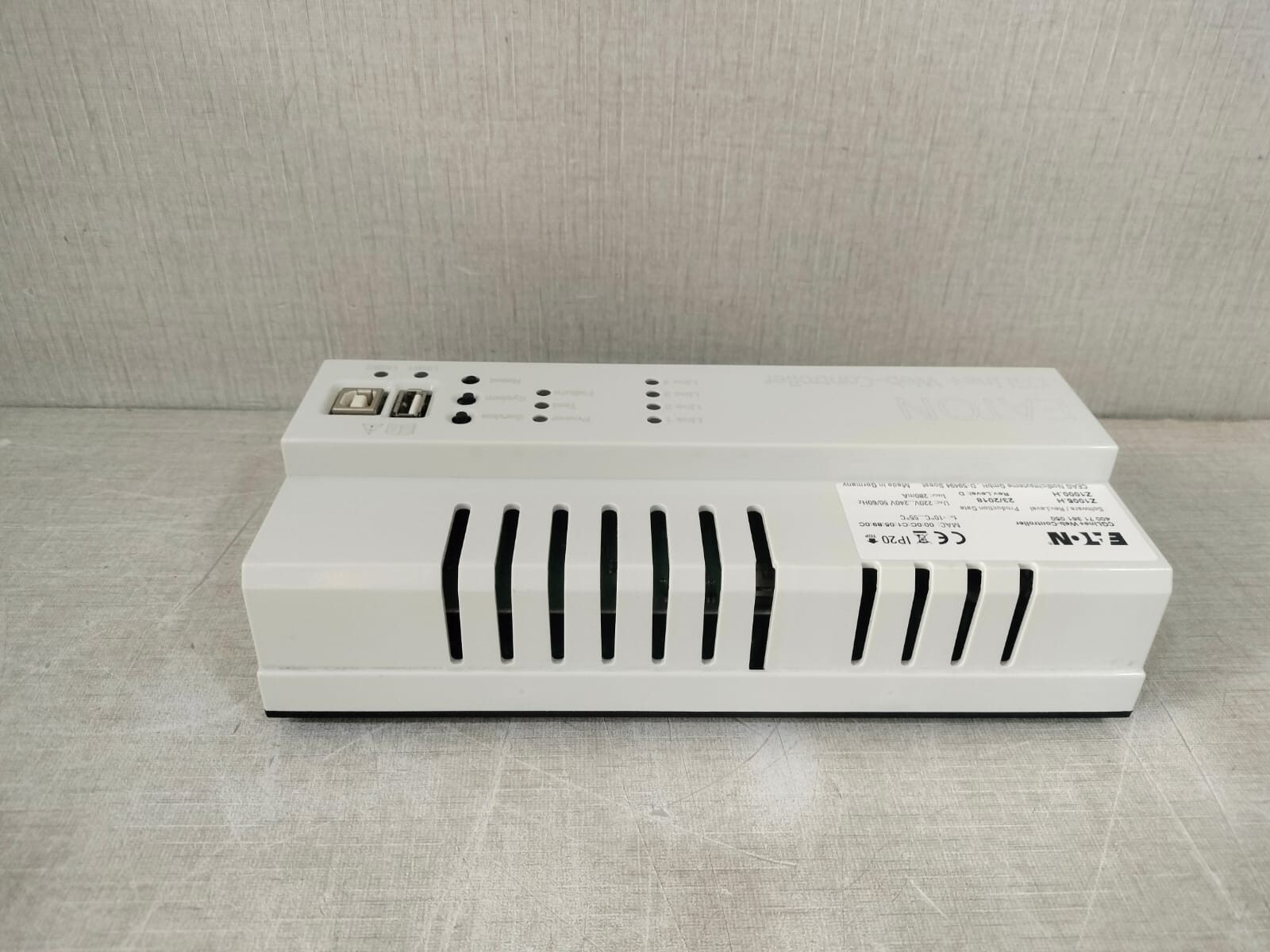 Eaton Rev,Level D Z1005.H/Z1000.H EATON CGLine+Web-Controller 400 71 361 050 Software Rev,Level D Z1005.H/Z1000.H 10