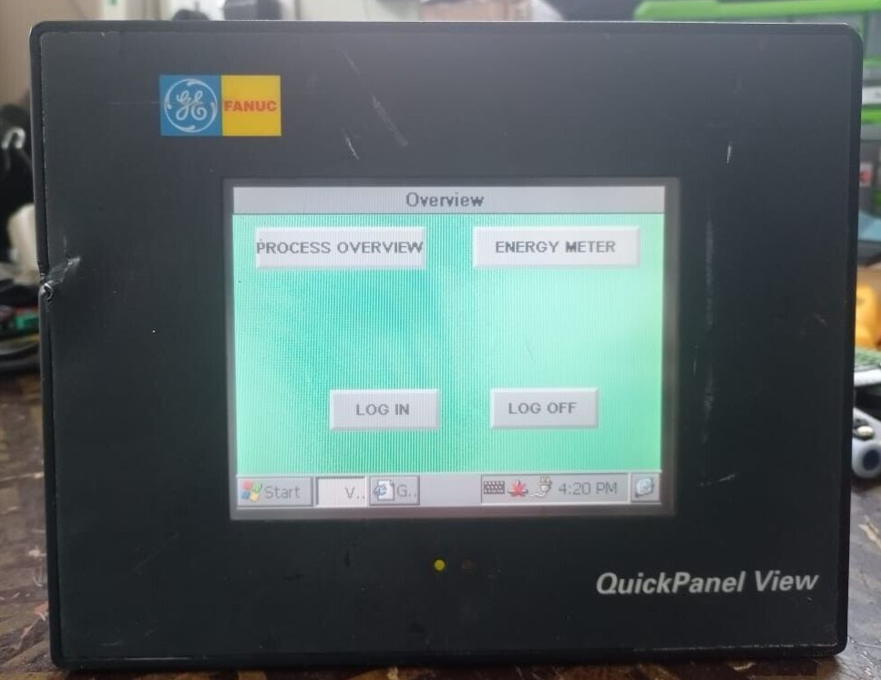 GE Fanuc ES0622 IC75VGL06CTD-DD GE FANUC ES0622 IC75VGL06CTD-DD QUICKPANEL VIEW 2