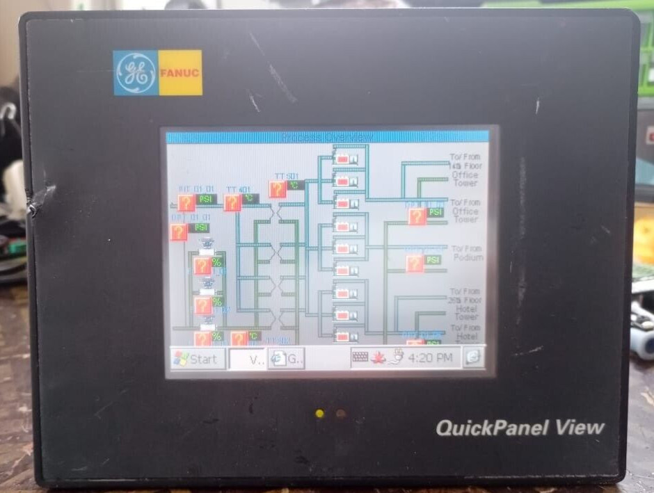 GE Fanuc ES0622 IC75VGL06CTD-DD GE FANUC ES0622 IC75VGL06CTD-DD QUICKPANEL VIEW 8