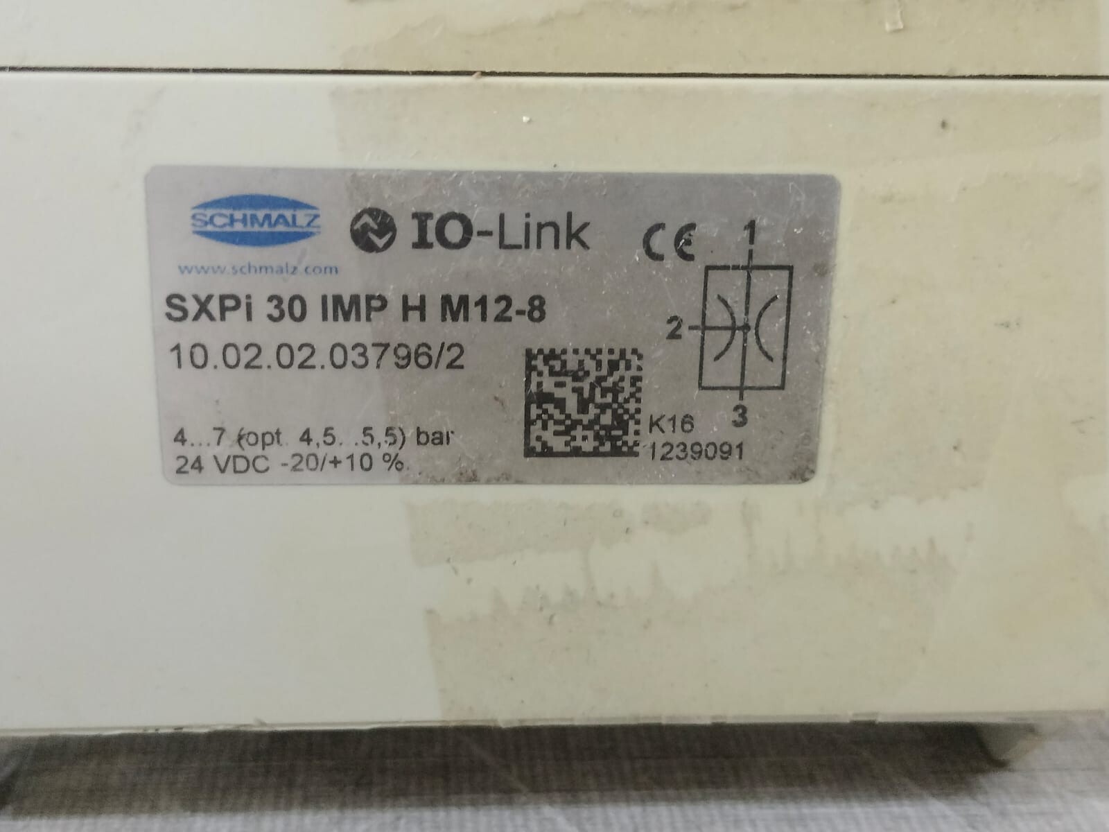 SCHMALZ SXPI-30 SCHMALZ IO-LINK SXPI 30 IMP H M12-8 6