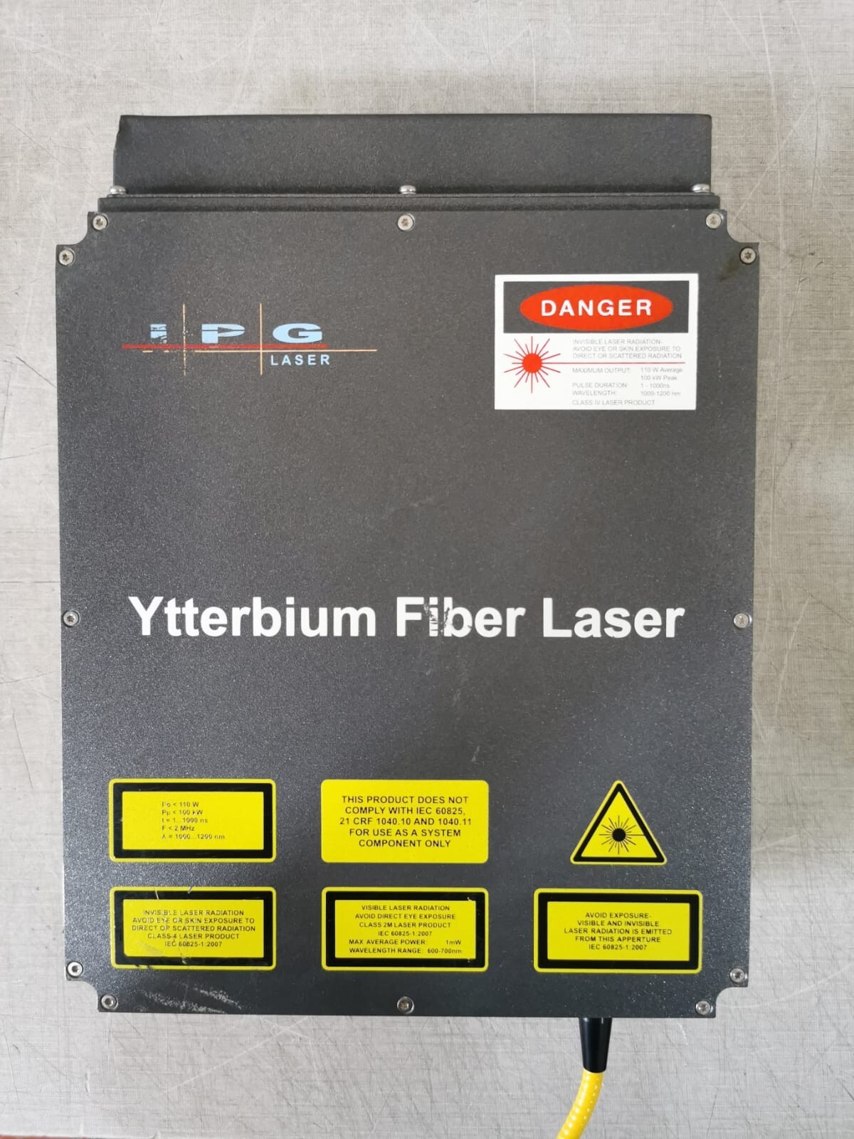IPG Laser 16122134 IPG Laser YLP-V2-1-100-20-20 Ytterbium Fiber Laser 4