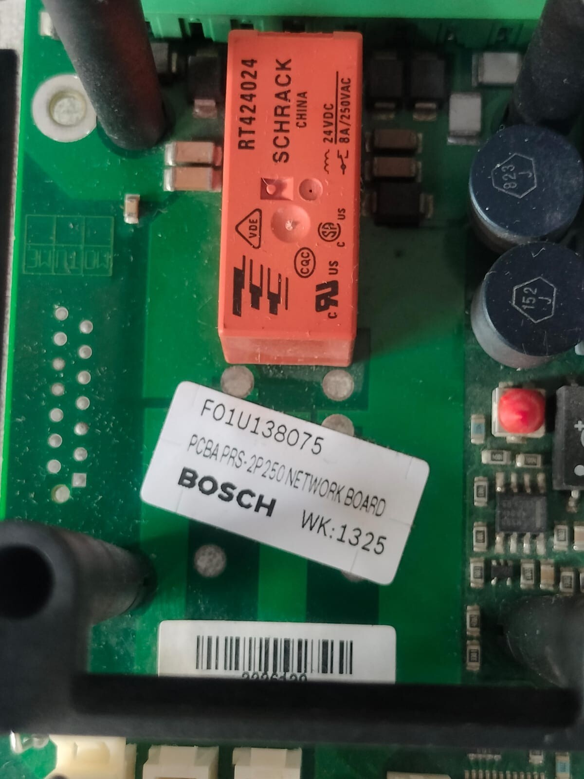 Bosch F01U138075 BOSCH F01U138075 / F01U13068 V01 PCBA-PRS-2P250 NETWORK BOARD 8