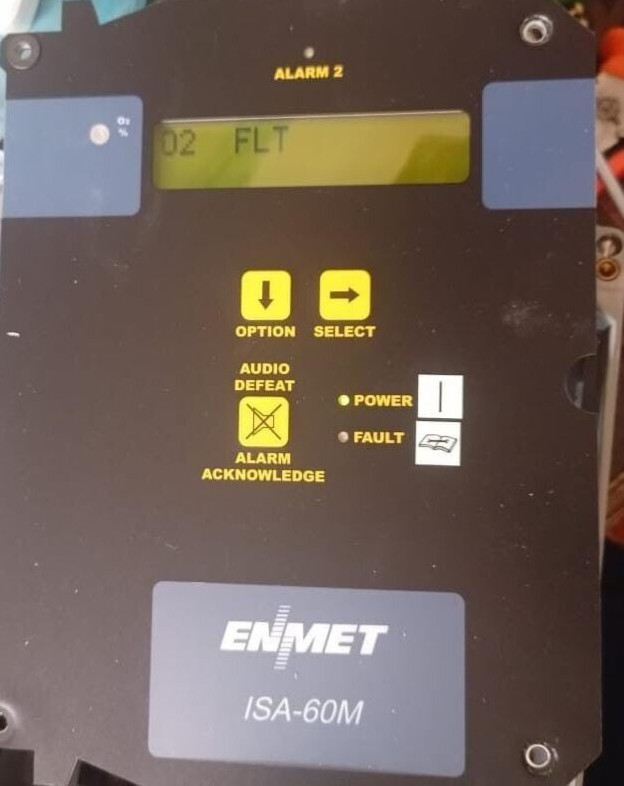 Monitor ISA-60M ENMET ISA-60M GAS OXYGEN MONITOR ALARM2 3RELAY 100-240VAC,0/9A.50/60Hz -W/O CLIP 2
