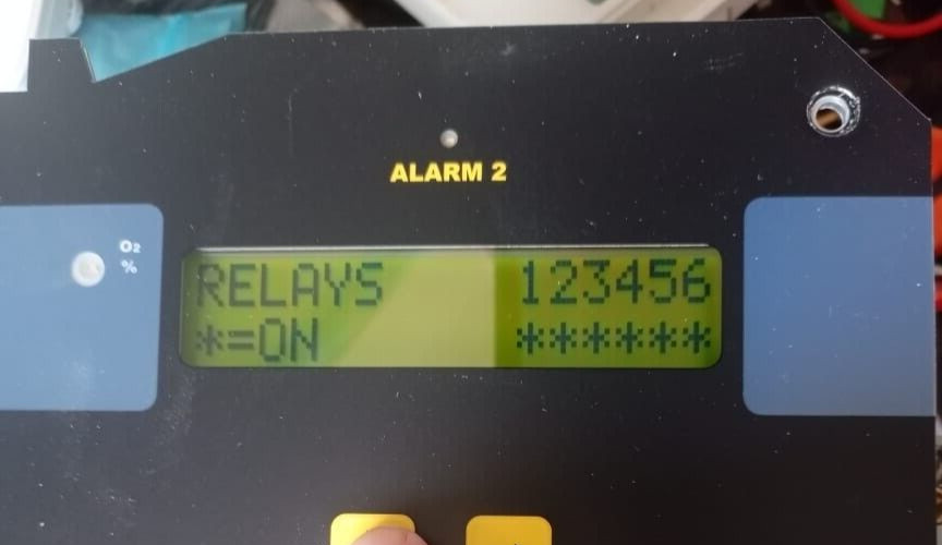 Monitor ISA-60M ENMET ISA-60M GAS OXYGEN MONITOR ALARM2 3RELAY 100-240VAC,0/9A.50/60Hz -W/O CLIP 8