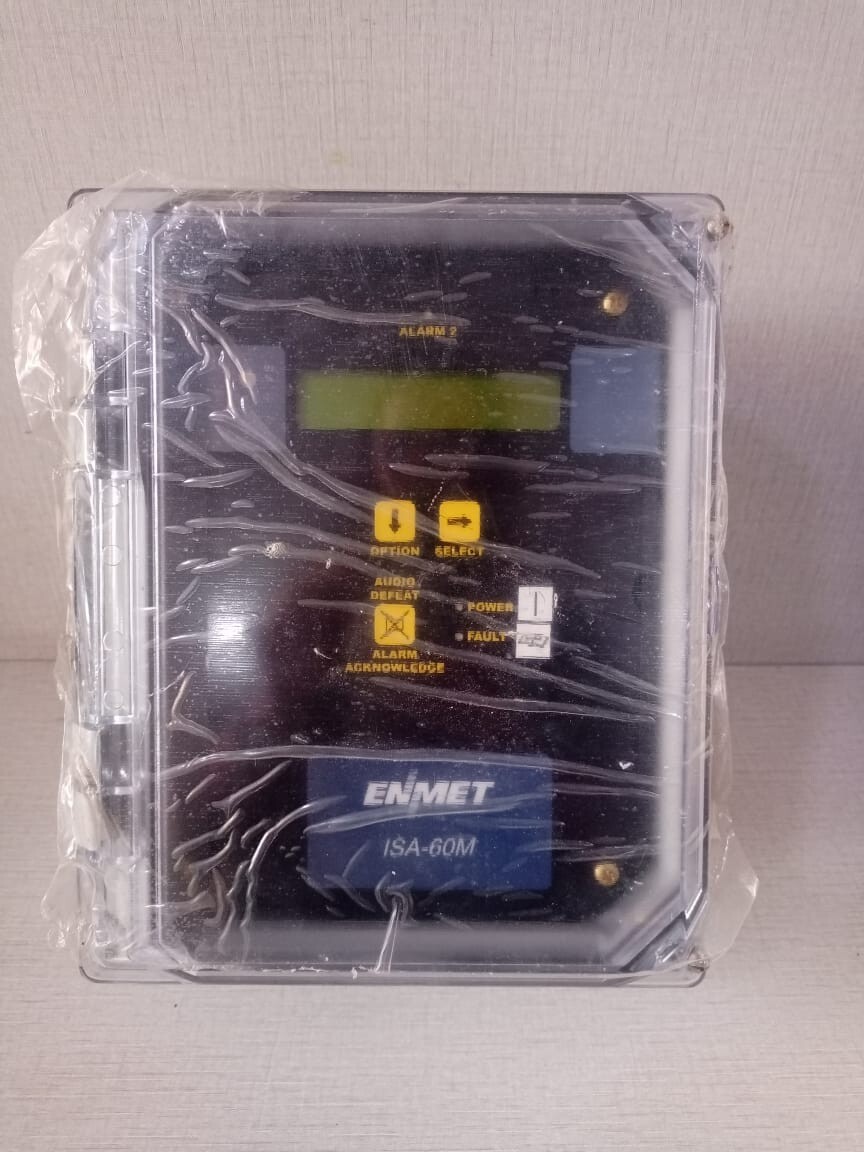Monitor ISA-60M ENMET ISA-60M GAS OXYGEN MONITOR ALARM2 3RELAY 100-240VAC,0/9A.50/60Hz -W/O CLIP 10