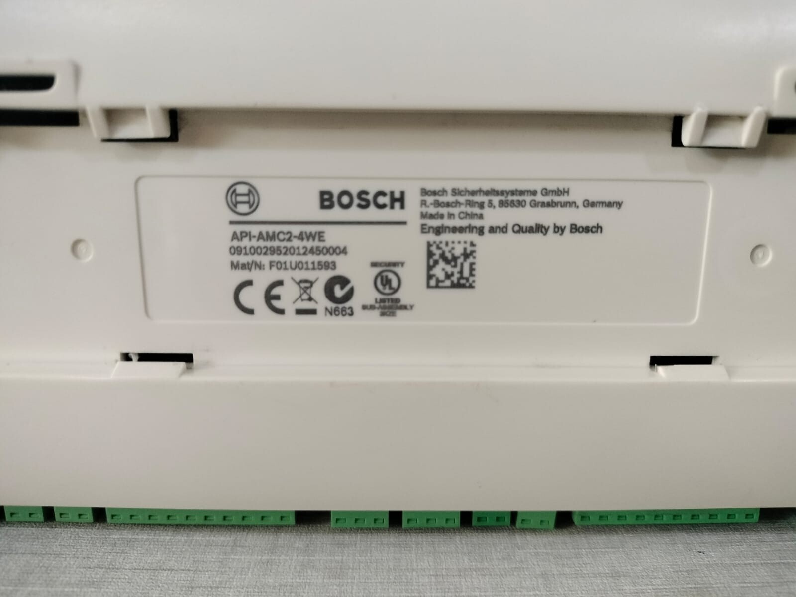 Bosch F01U011593 BOSCH API-AMC2-4WE Wiegand Extension Board Mat/N: F01U011593 9