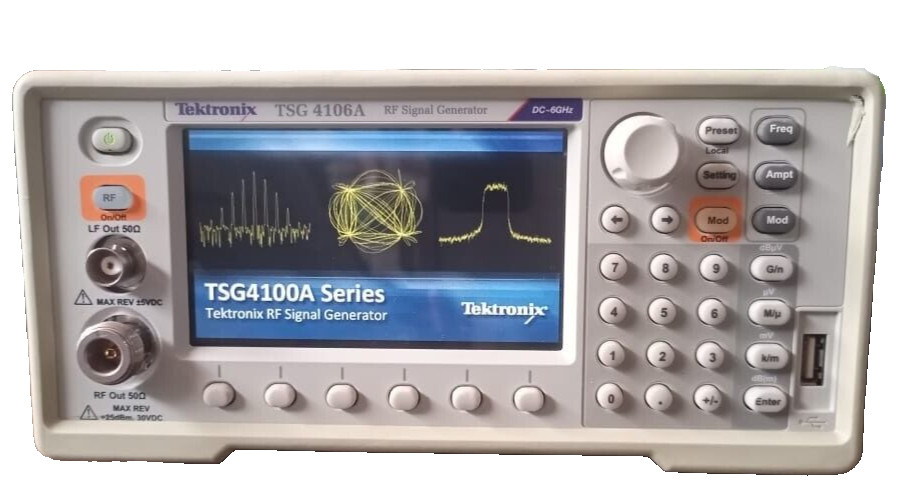 Tektronix TSG4106A Tektronix TSG 4106A / TSG4106A B030471 RF Signal Generator 3