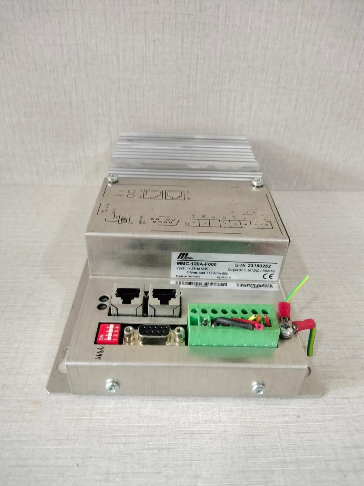 Magnetic Autocontrol MMC-120A-F000 Magnetic Autocontrol MMC-120A-F000 CONTROLLER 1X24-48VDC W 8