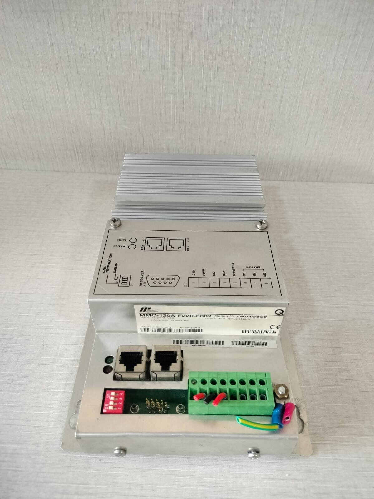 MAGNETIC AUTOCONTROL MMC-120A-F220-0002 MAGNETIC AUTOCONTROL MMC-120A-F220-0002/MMC-120A-F000 MOTOR CONTROLLER 6