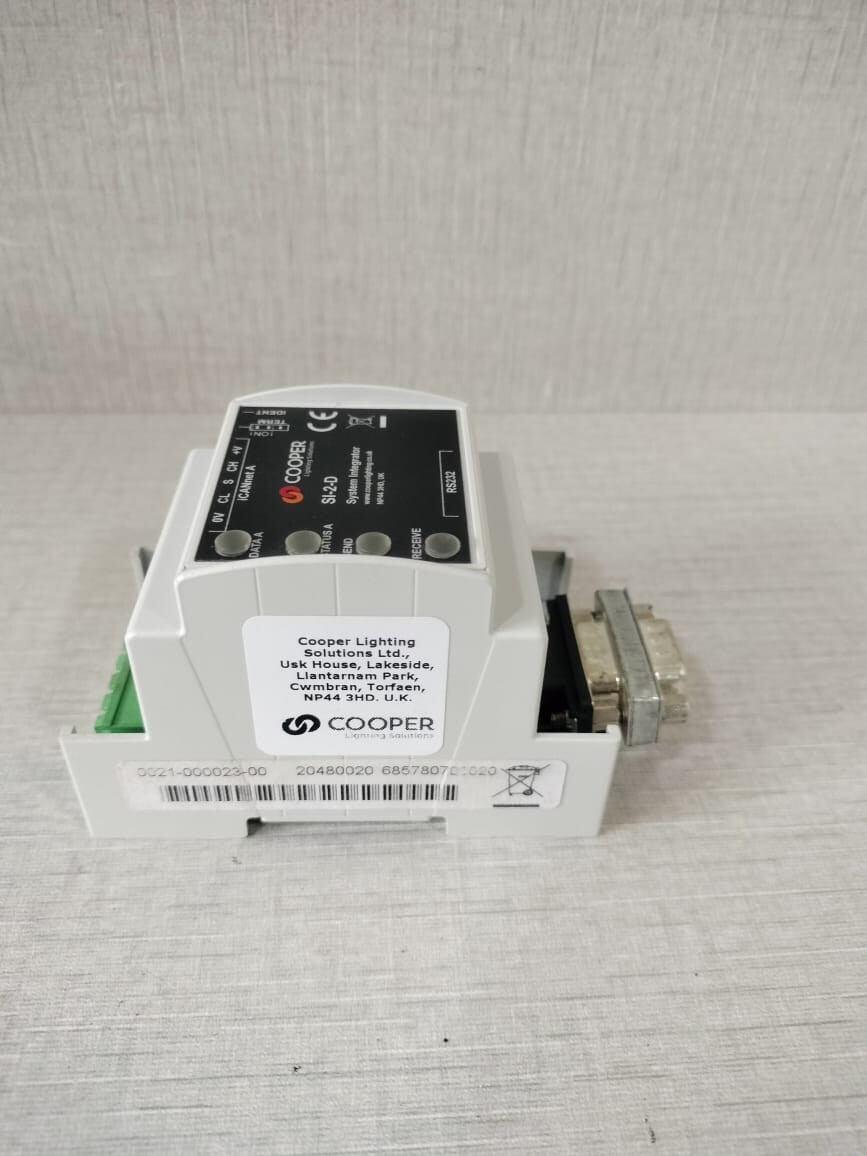 Cooper Crouse-Hinds SI-2-D COOPER LIGHTING SOLUTIONS SI-2-D SYSTEM INTEGRATOR 6