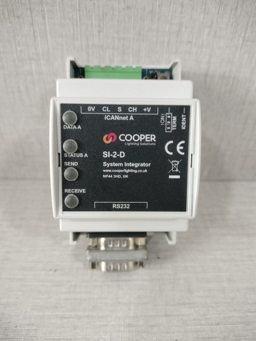 COOPER LIGHTING SOLUTIONS SI-2-D SYSTEM INTEGRATOR