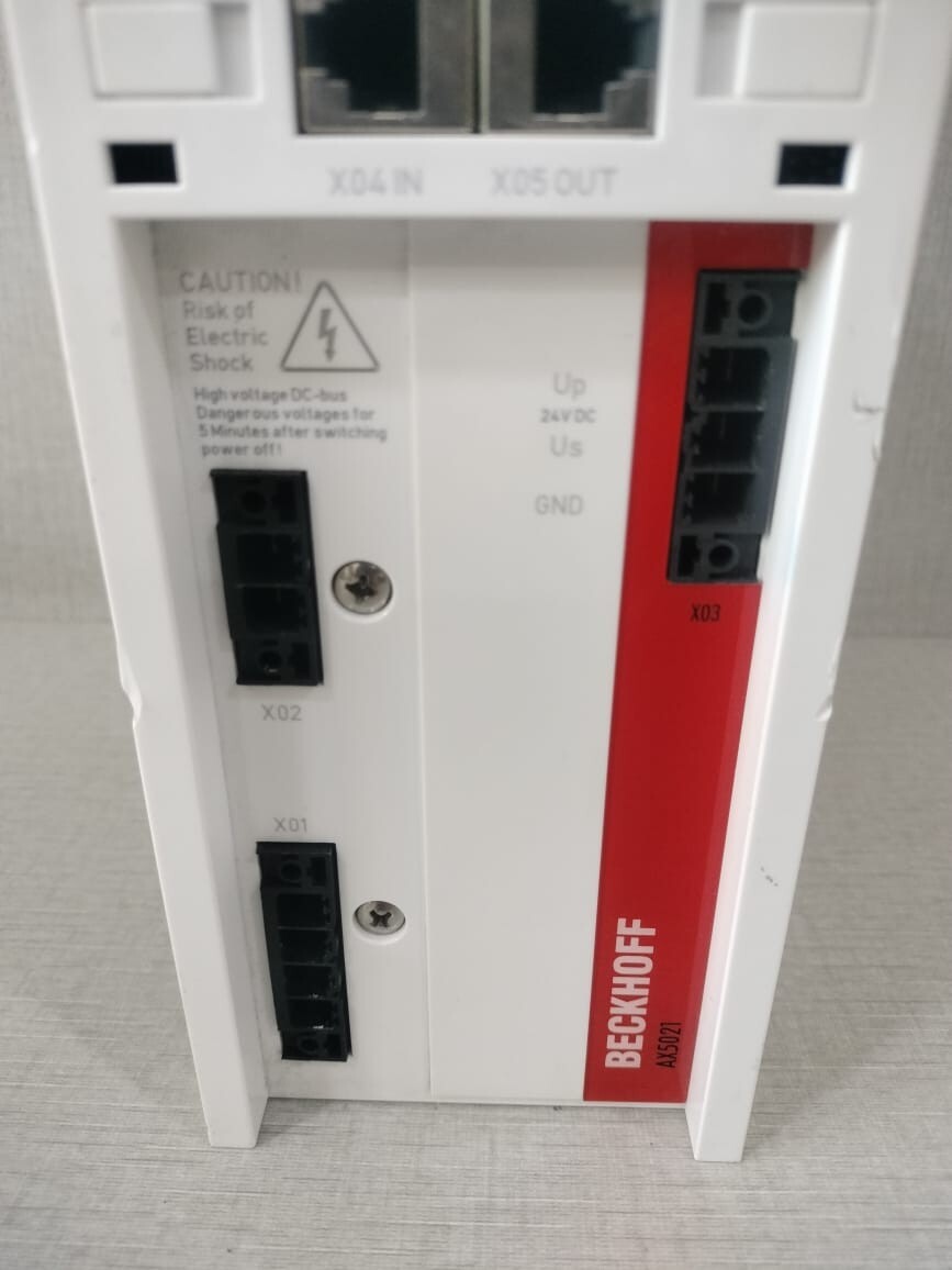 Beckhoff AX5021-0000 BECKHOFF AX5021-0000 15 OHM 50/60Hz SERVER DRIVER 9