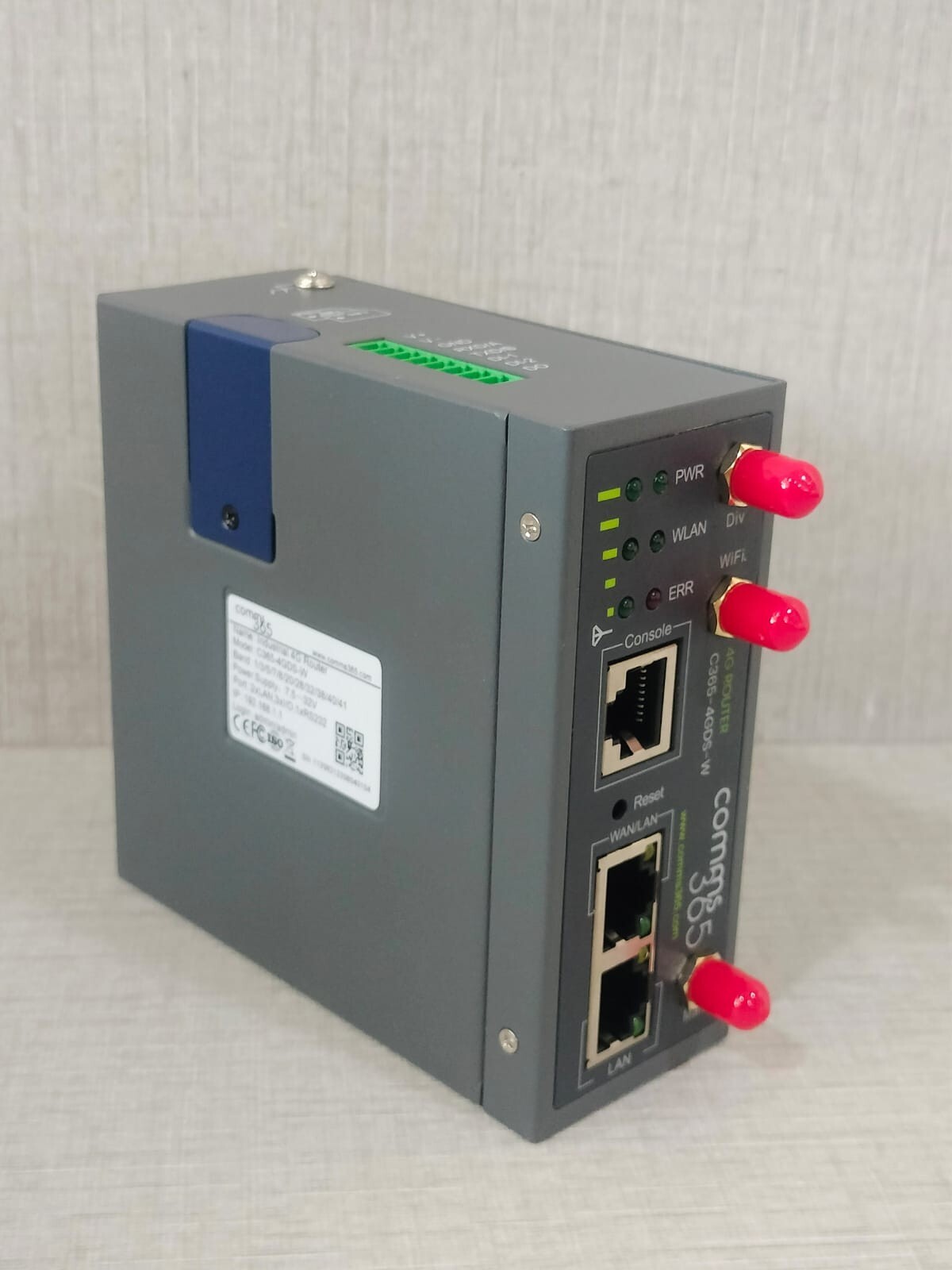 COMMS 365 C365-4GDS-W COMMS 365 C365-4GDS-W INDUSTRIAL 4G ROUTER 3